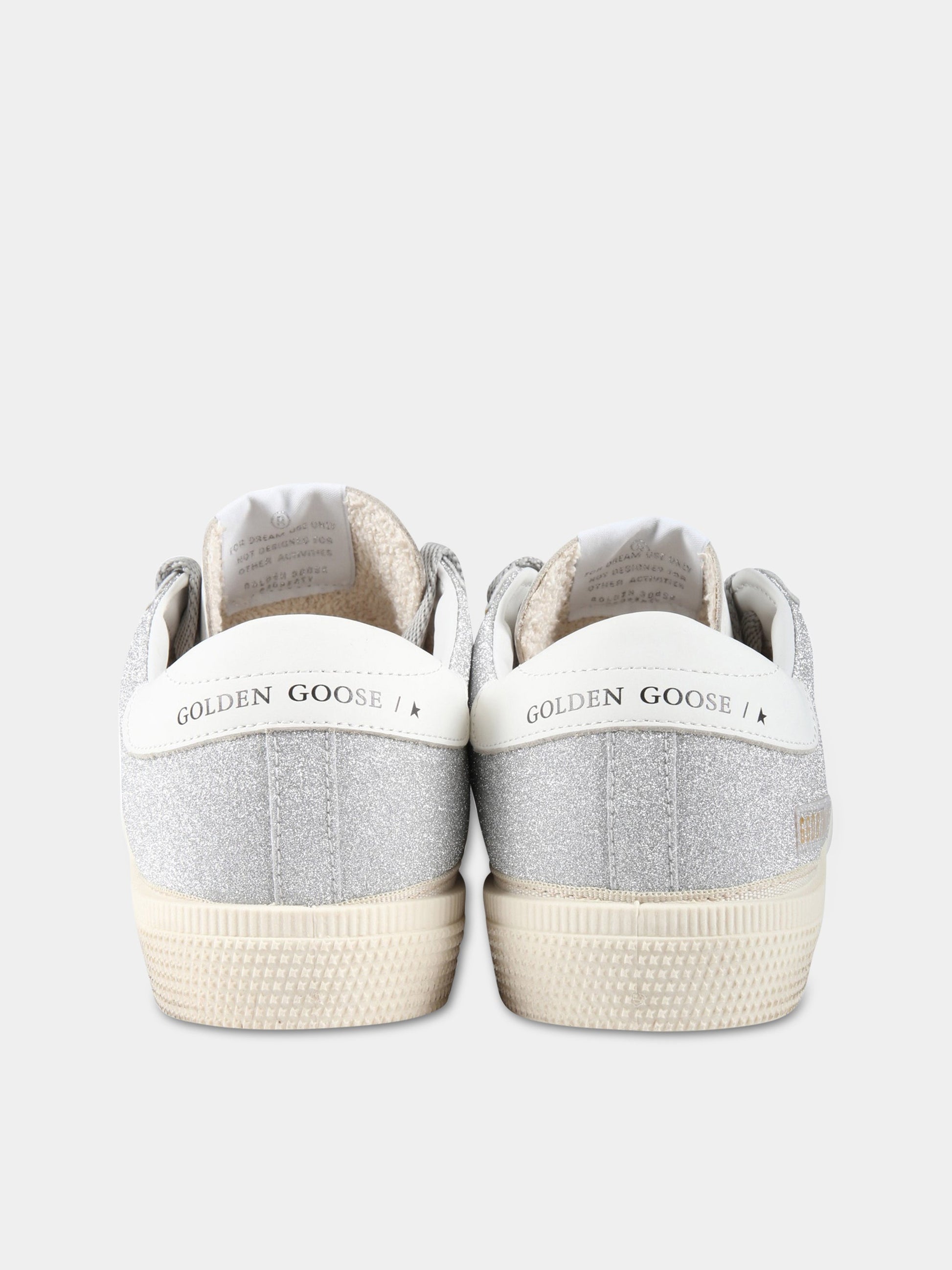 Sneakers bianche per bambina con stella,Golden Goose,GTF00495 F004216 80185