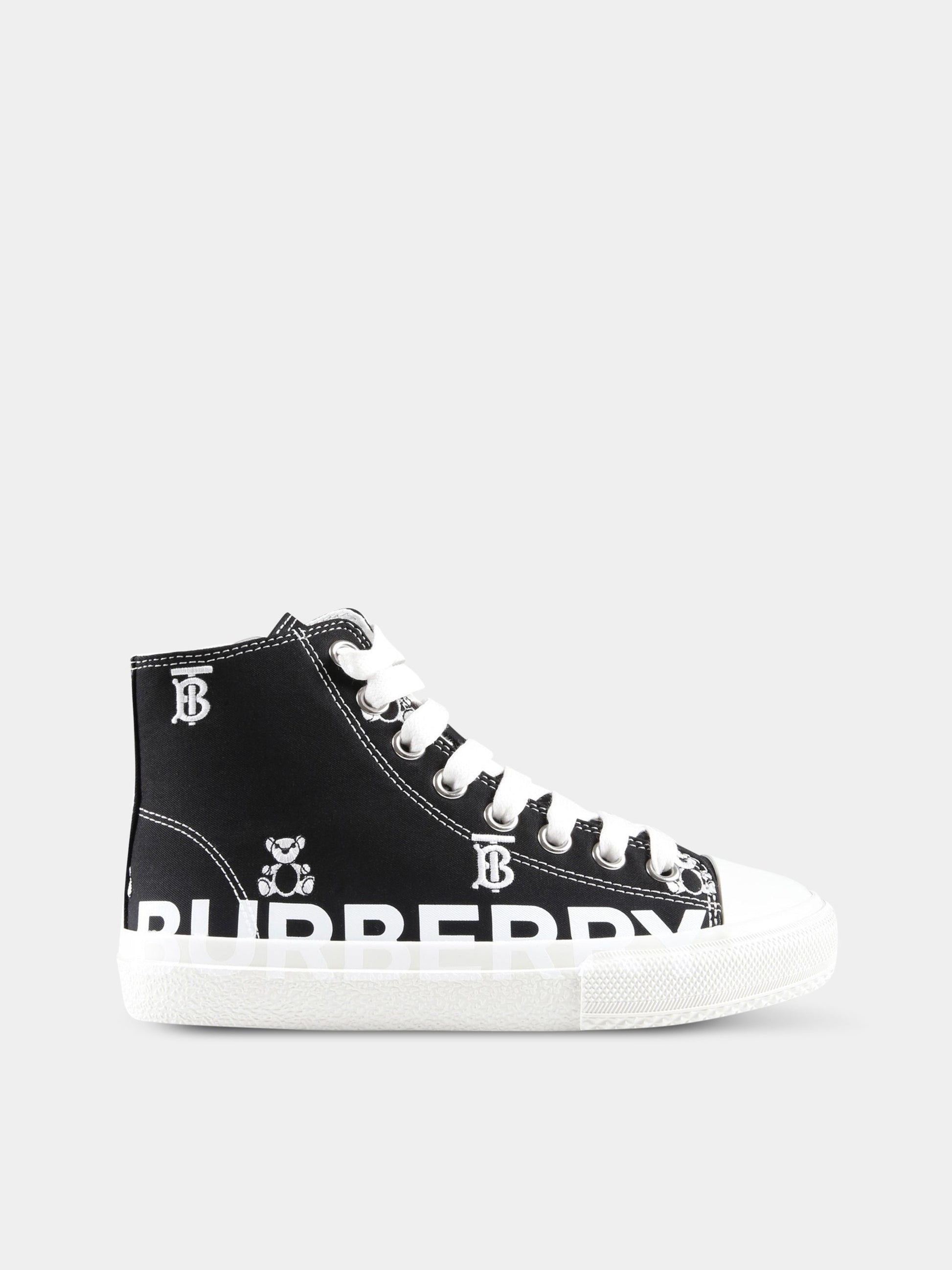 Sneakers nere per bambino con monogramm TB,Burberry Kids,8062681
