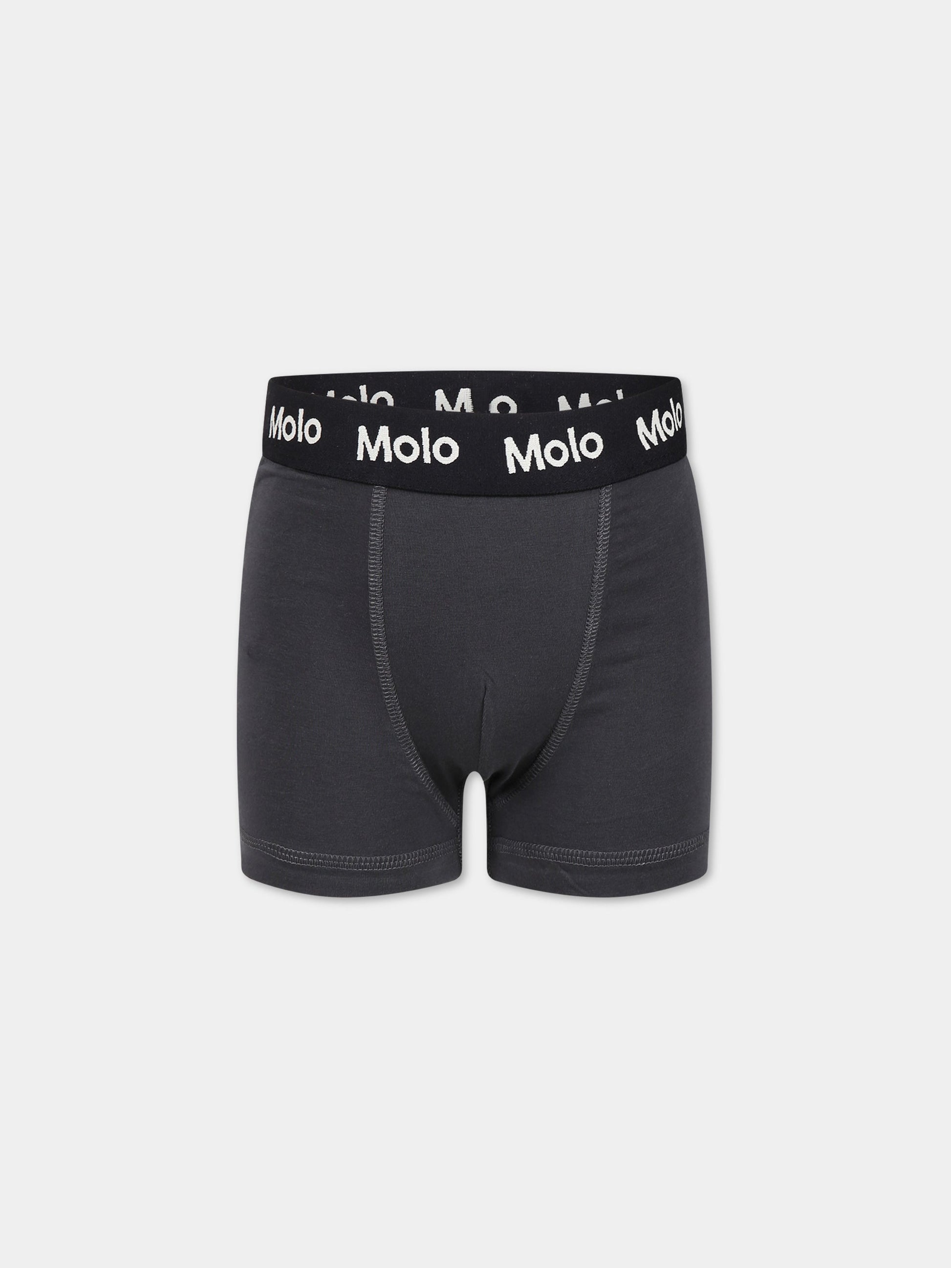 Set multicolor per bambino con logo e smile,Molo,1S23Q201 6841