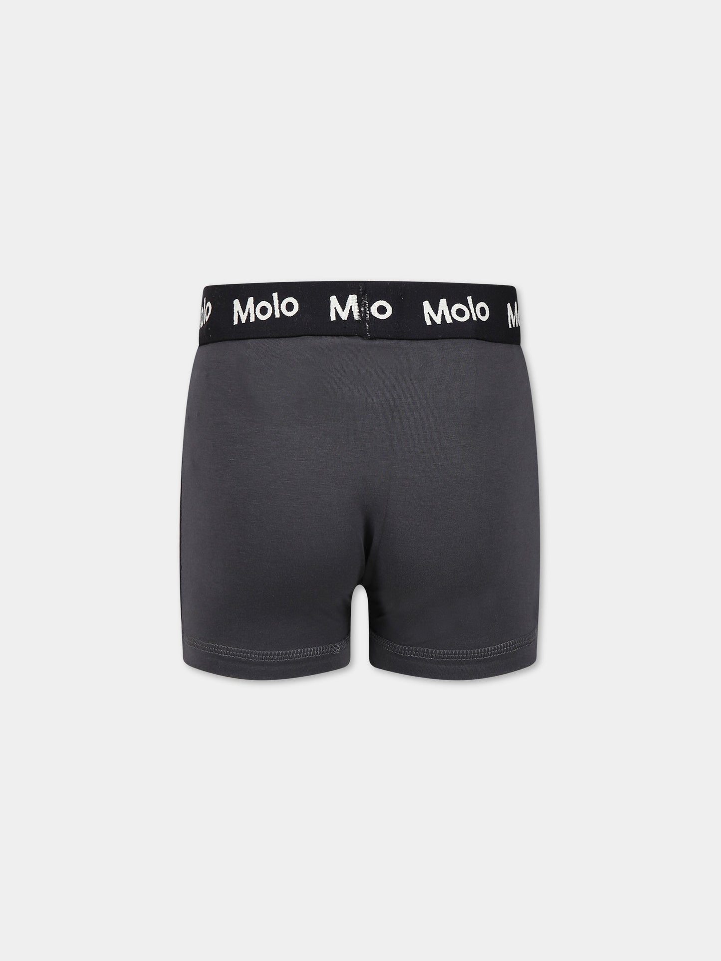 Set multicolor per bambino con logo e smile,Molo,1S23Q201 6841