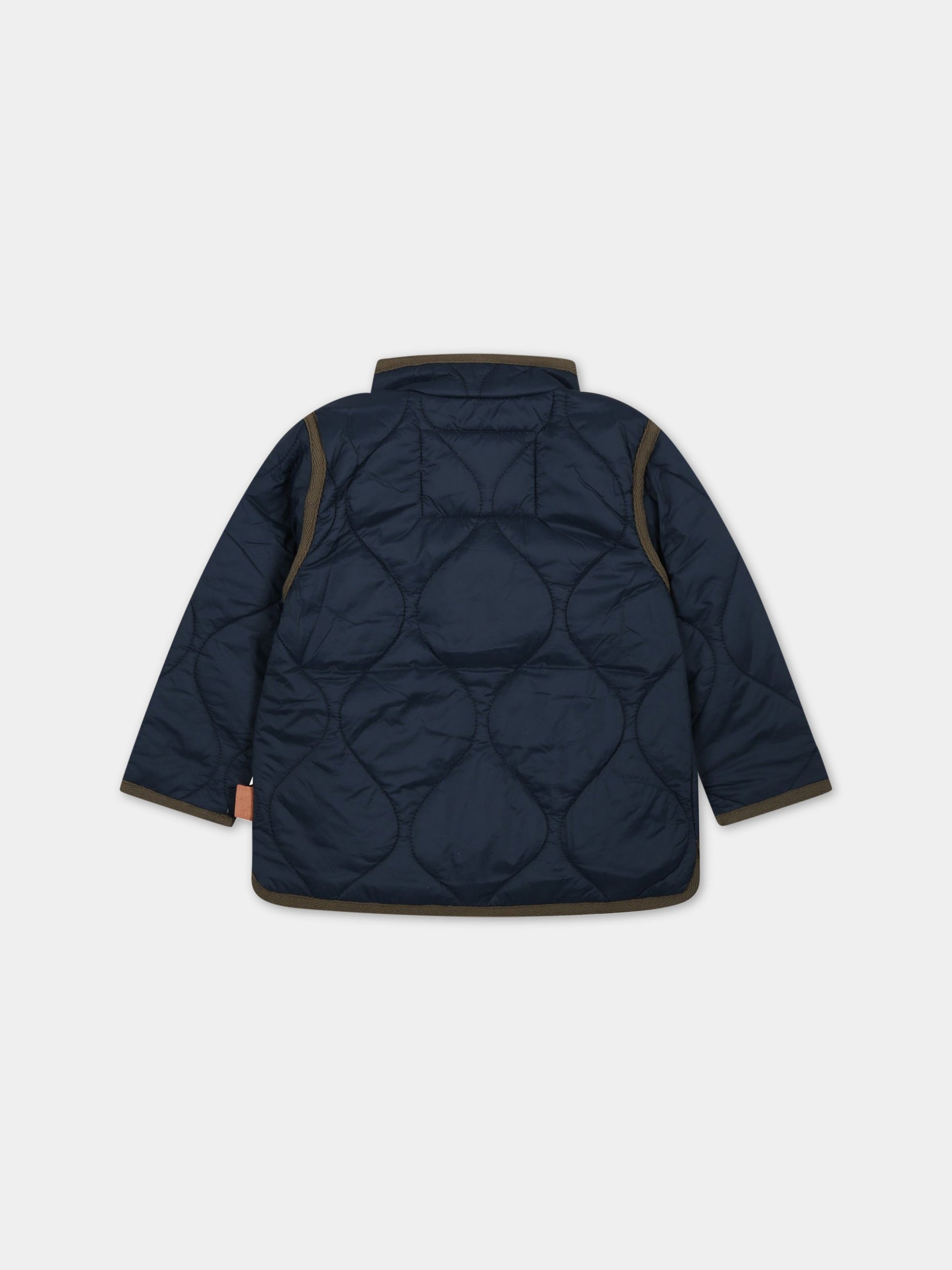 Piumino blu per bambino,Molo,5S23M318 8753