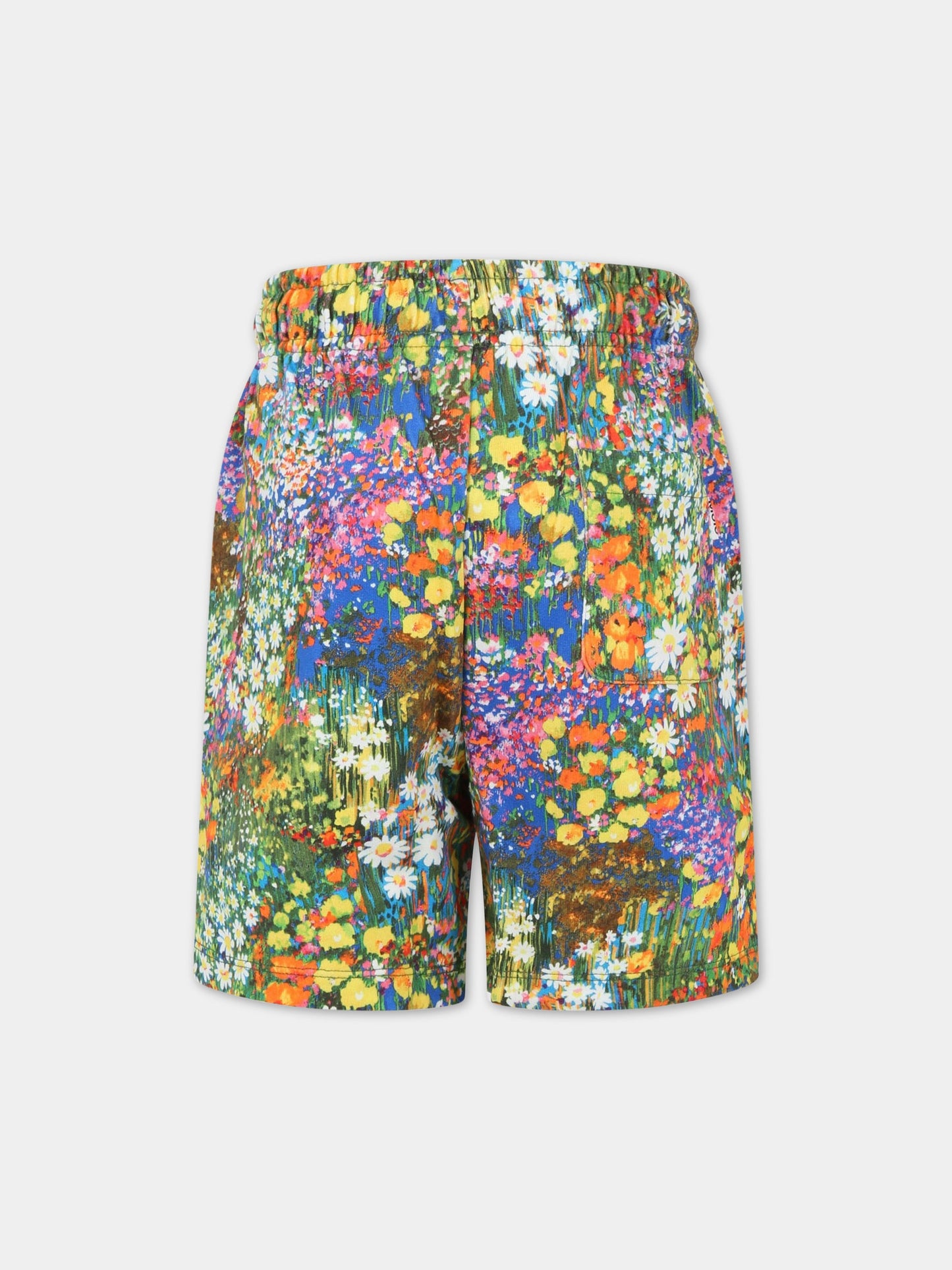 Shorts multicolor per bambina con stampa floreale,Molo,2S23H115 6745