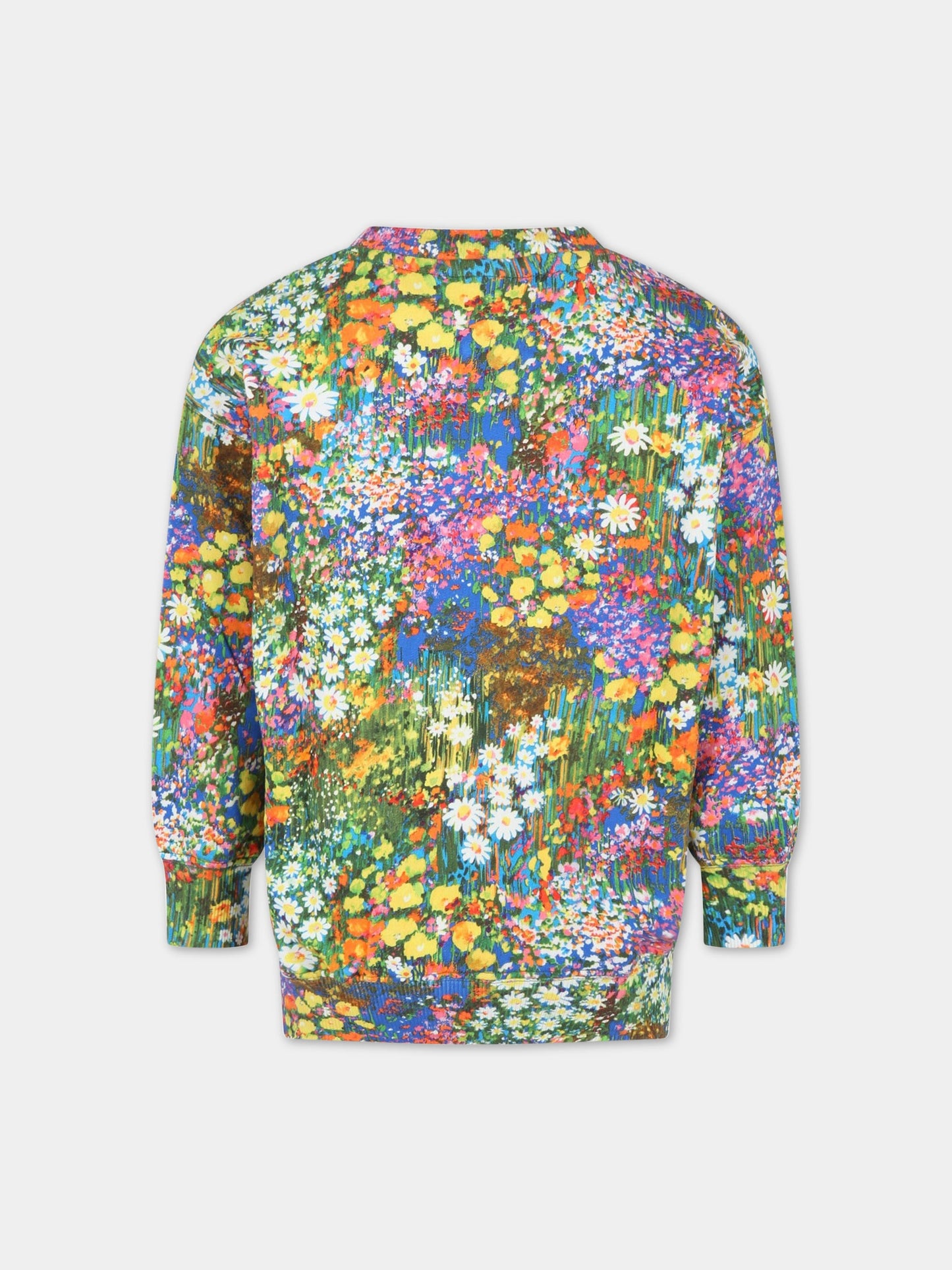 Felpa multicolor per bambina con logo,Molo,2S23J204 6745