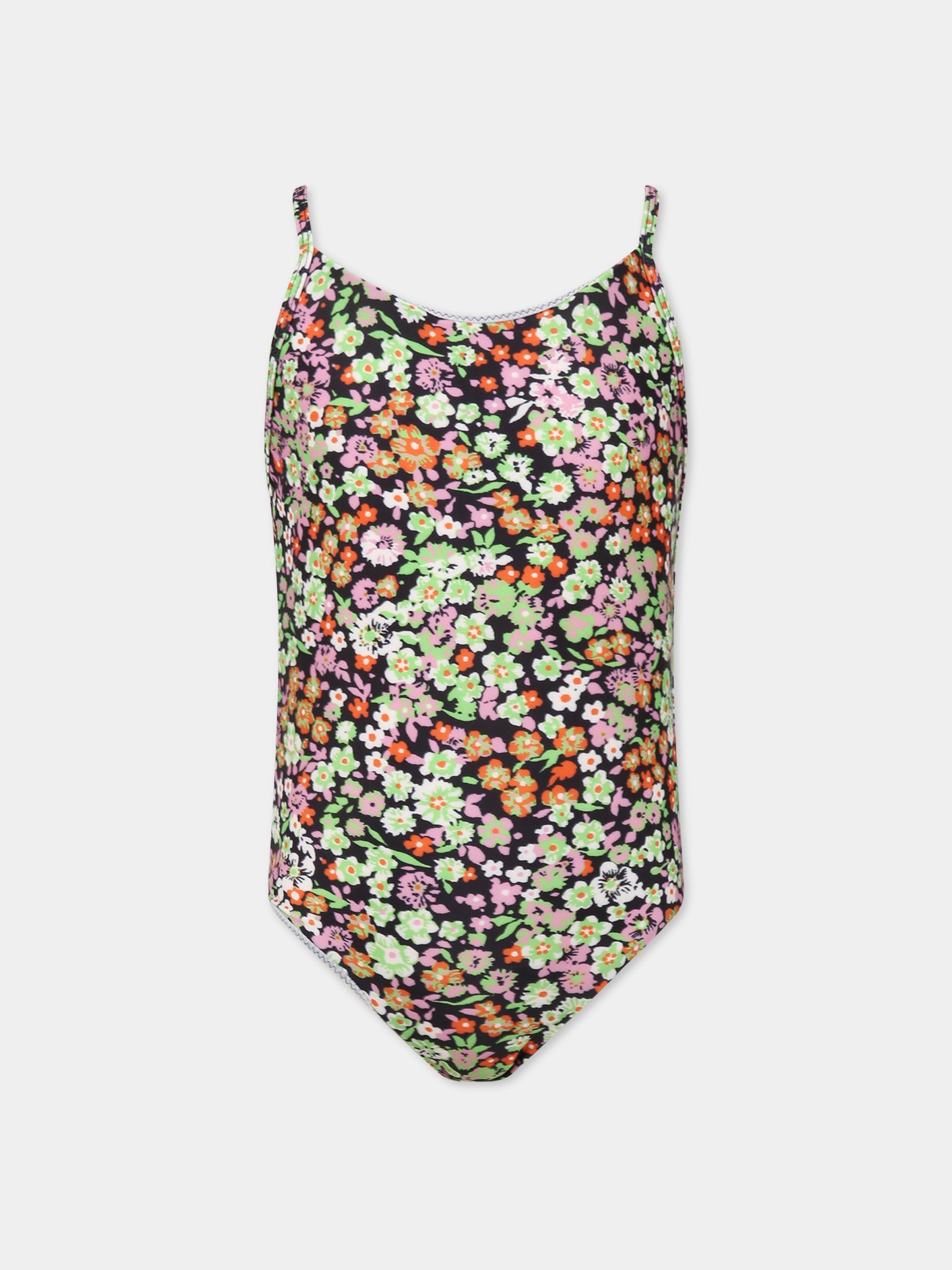 Costume multicolor per bambina con stampa floreale,Molo,8S23P514 6679