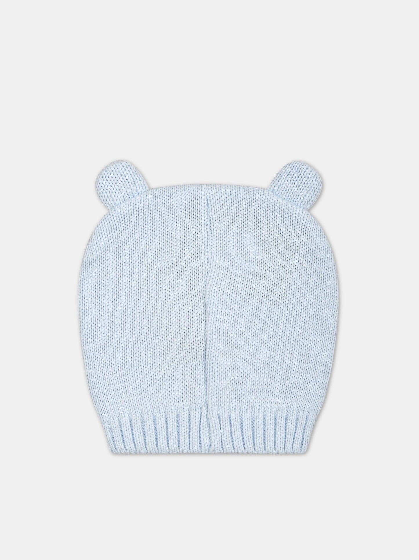 Cappello celeste per neonato,Little Bear,6128 CIELO