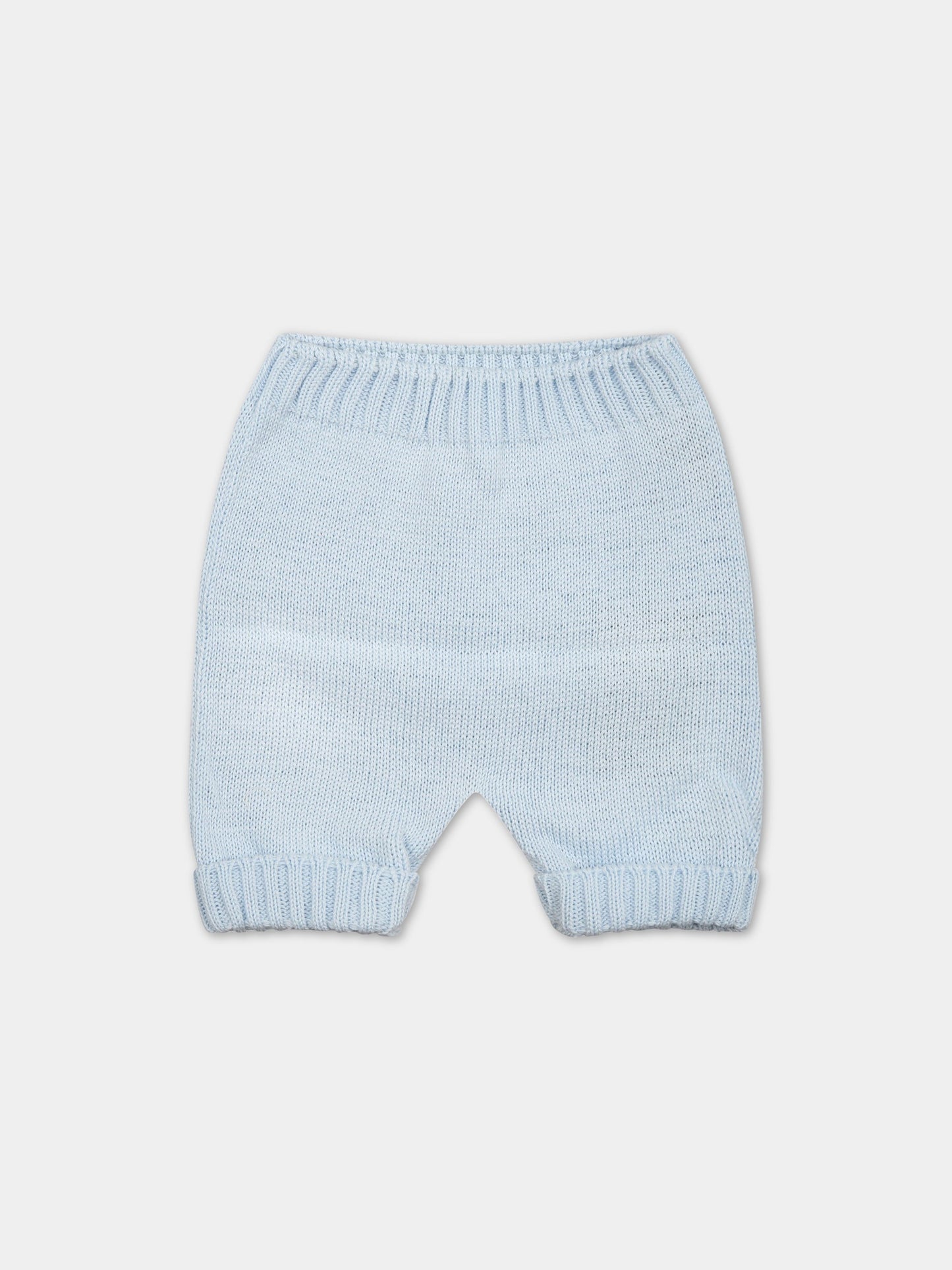 Pantaloni celesti per neonato,Little Bear,6005 CIELO