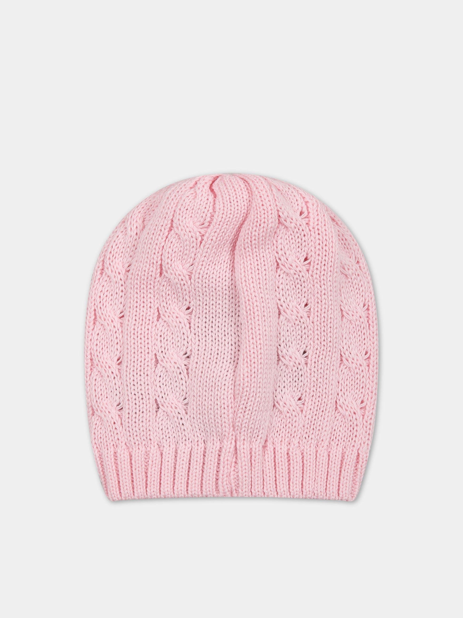 Cappello rosa per neonata,Little Bear,6119 ROSA