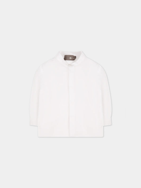 Camicia bianca per neonato,Little Bear,6210 BIANCO
