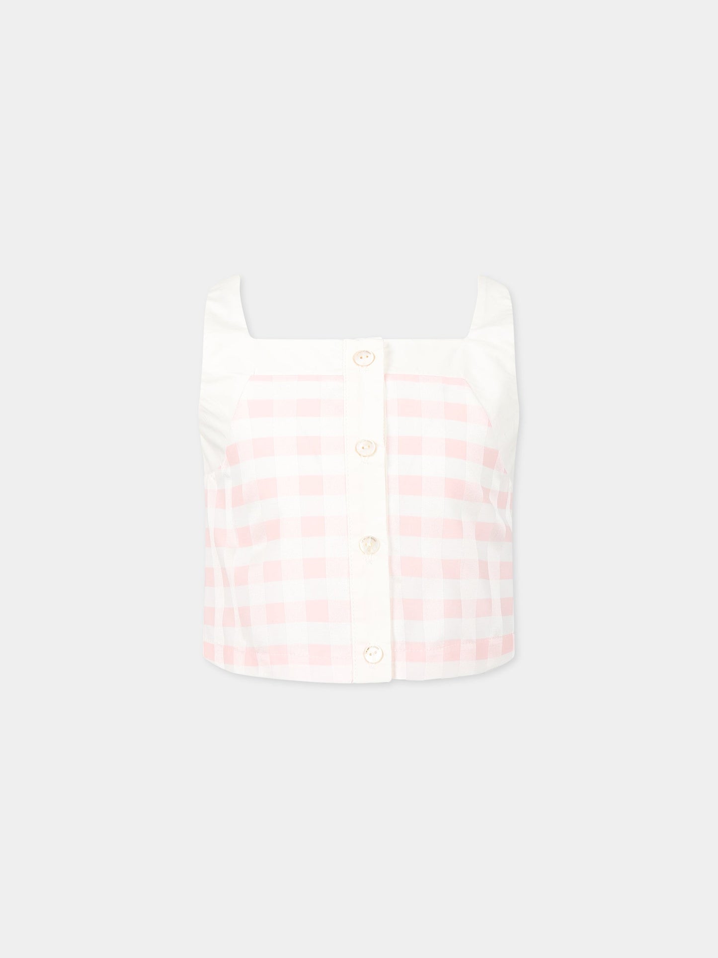 Top rosa per neonata,Le Petit Coco,LFCA037 CQ304 C004