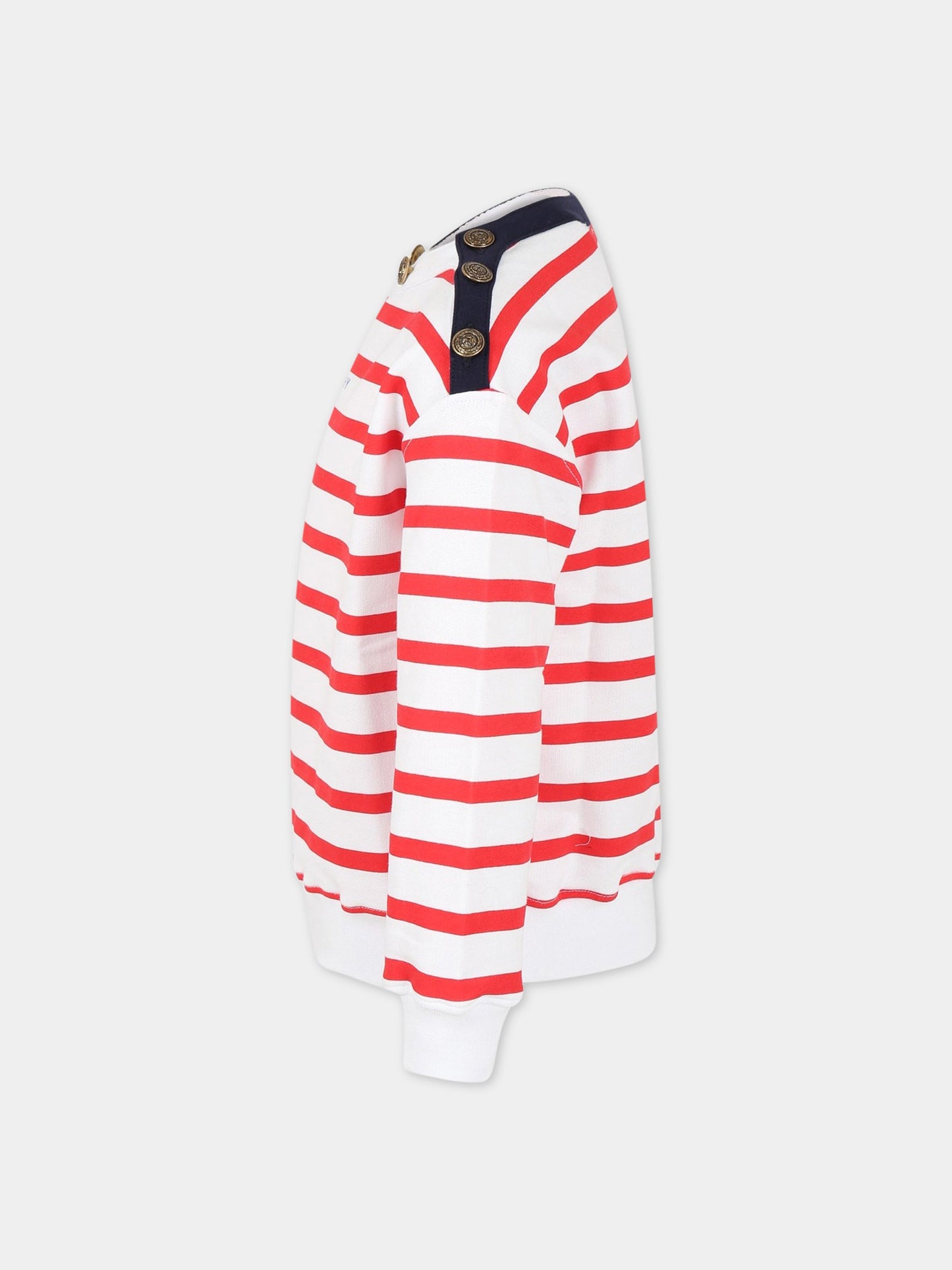 Felpa multicolor per bambina con logo,Philosophy,PJFE125 FE144 B020