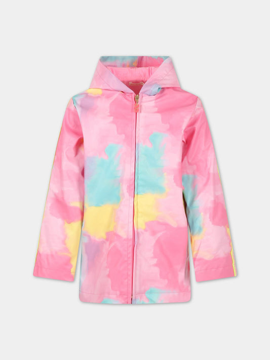Impermeabile multicolor per bambina,Billieblush,U16355 Z41