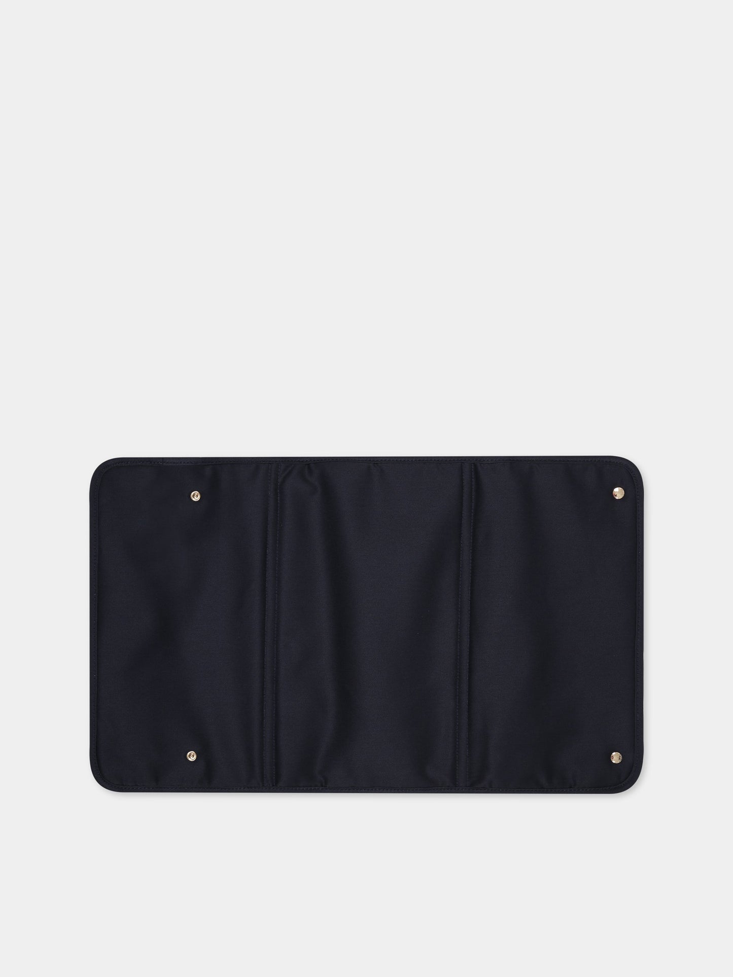 Borsa-mamma blu per neonati con logo,Chloé Kids,C90400 859