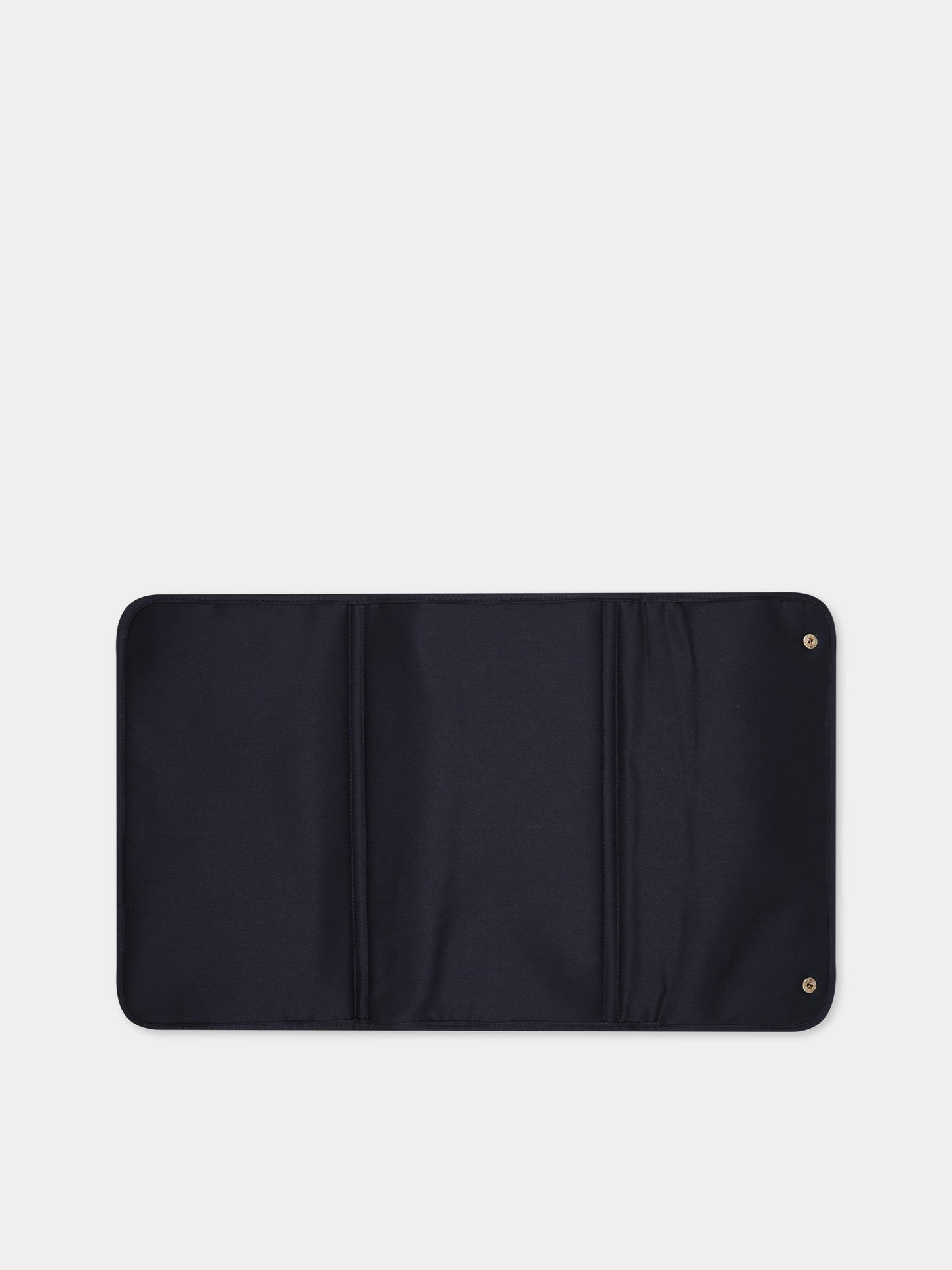 Borsa-mamma blu per neonati con logo,Chloé Kids,C90400 859