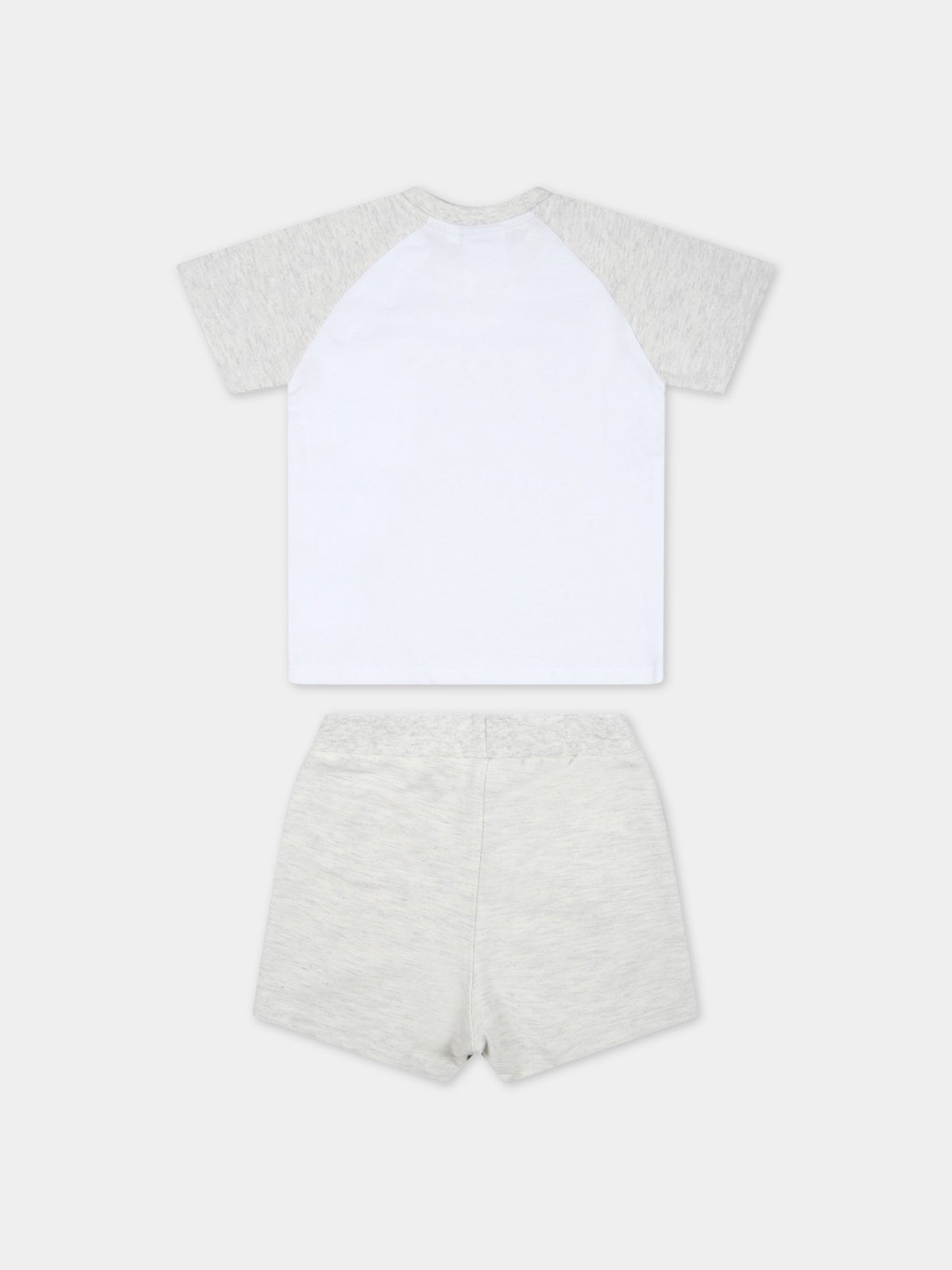 Completo multicolor per neonato con logo,Boss,J98408 A10