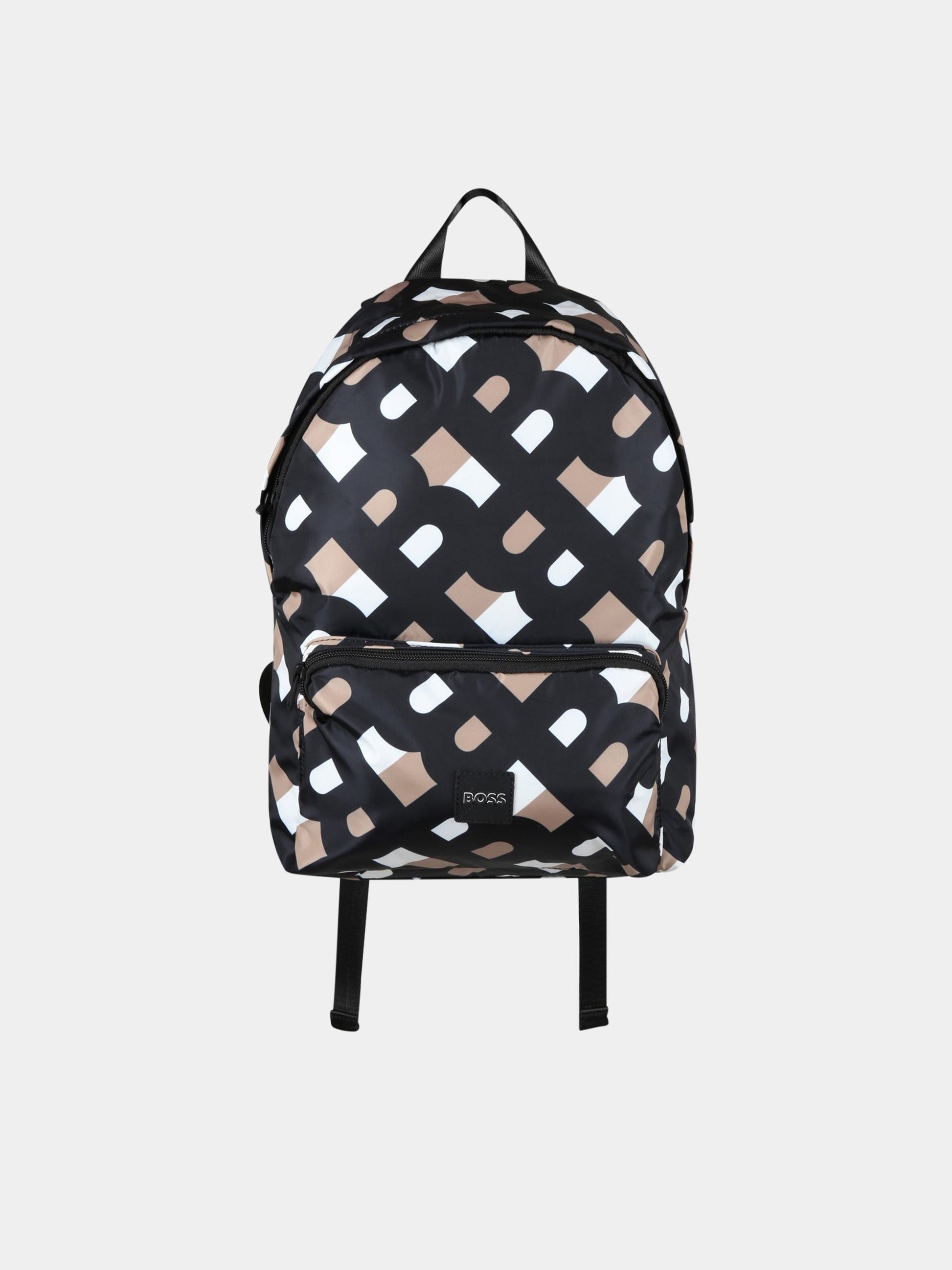 Zaino multicolor per bambino con logo,Boss,J20400 M13