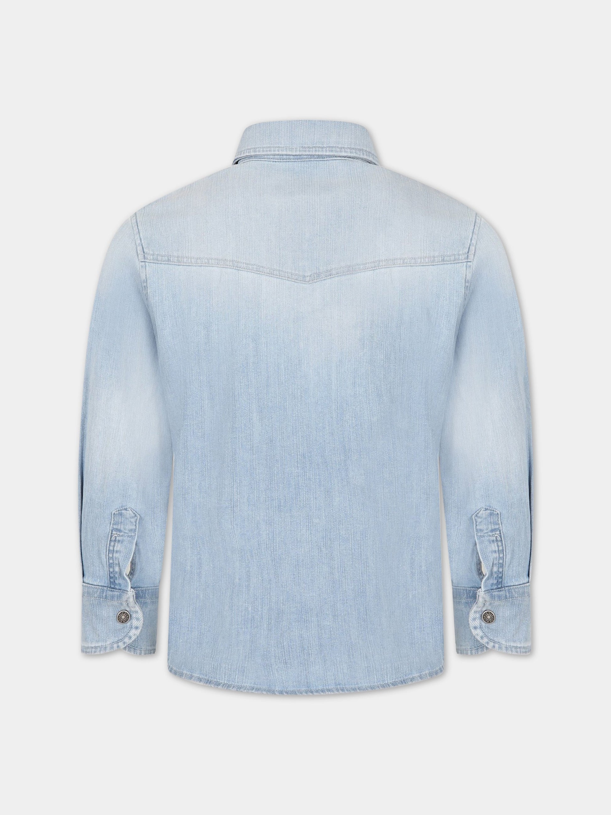 Camicia denim per bambino,Dondup Kids,DMCA91C DS041 4012