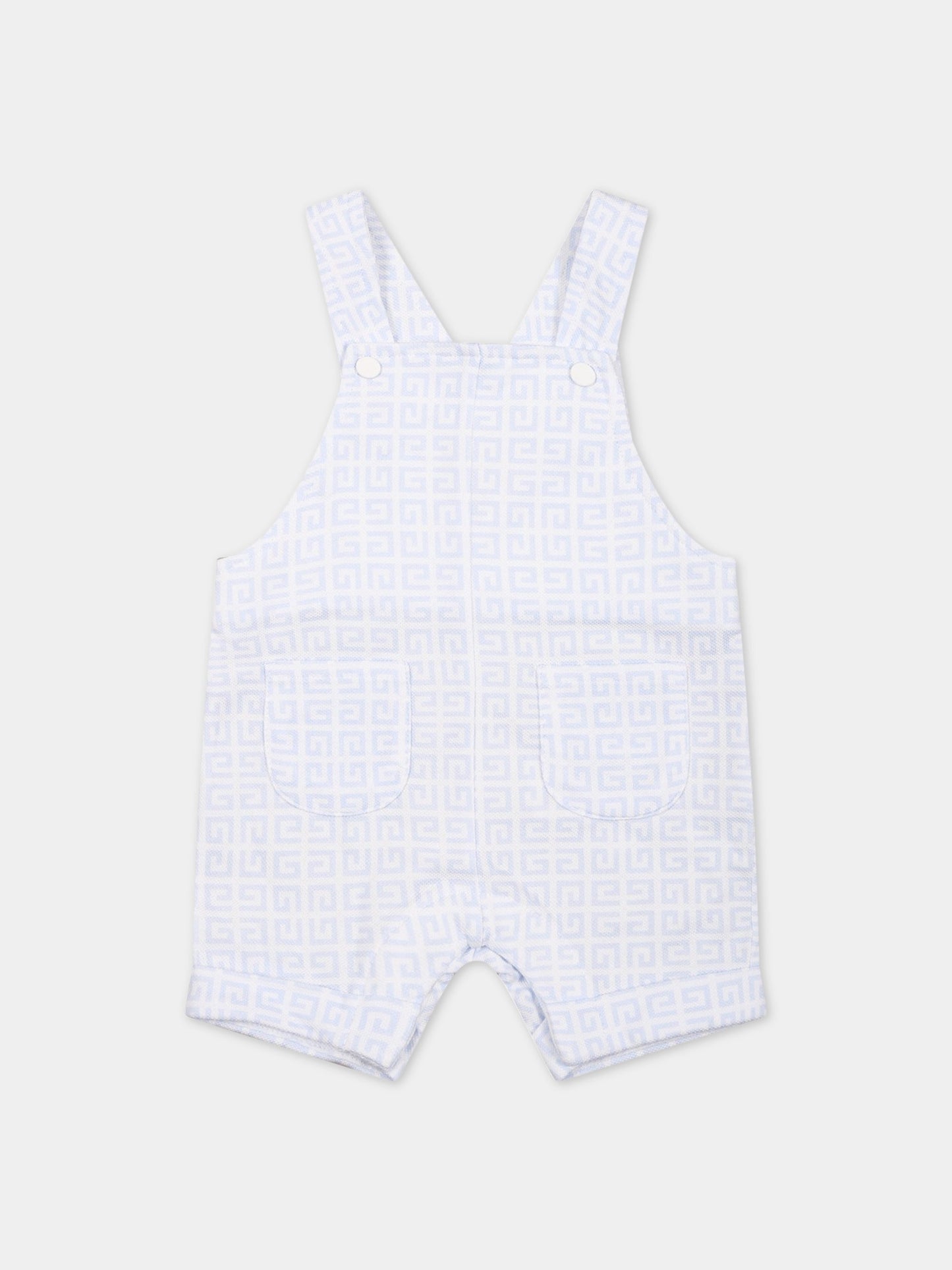 Set bianco per neonato con logo,Givenchy Kids,H98167 771