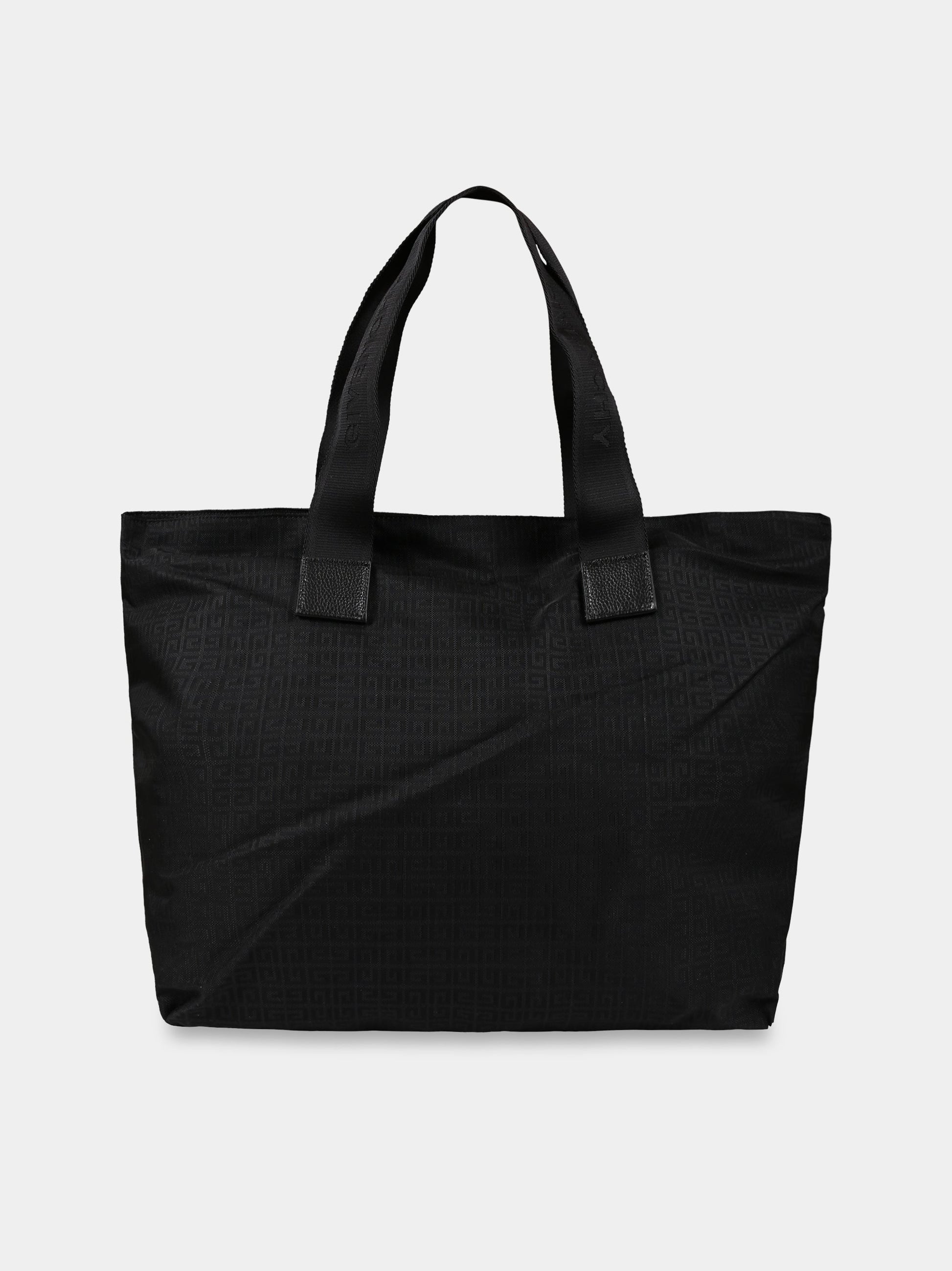 Borsa-mamma nera per neonati con logo e motivo 4G,Givenchy Kids,H90169 09B