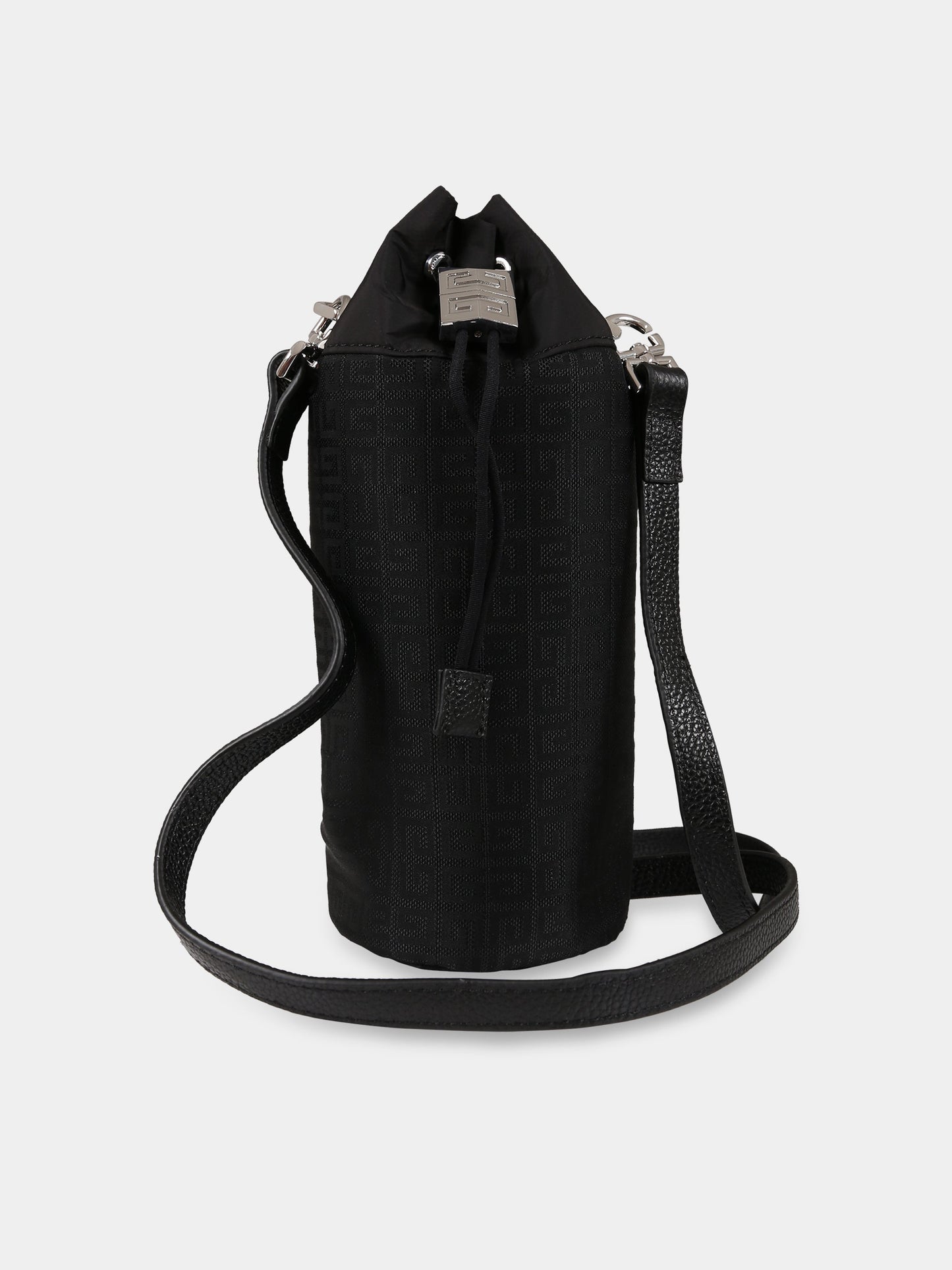 Borsa-mamma nera per neonati con logo e motivo 4G,Givenchy Kids,H90169 09B