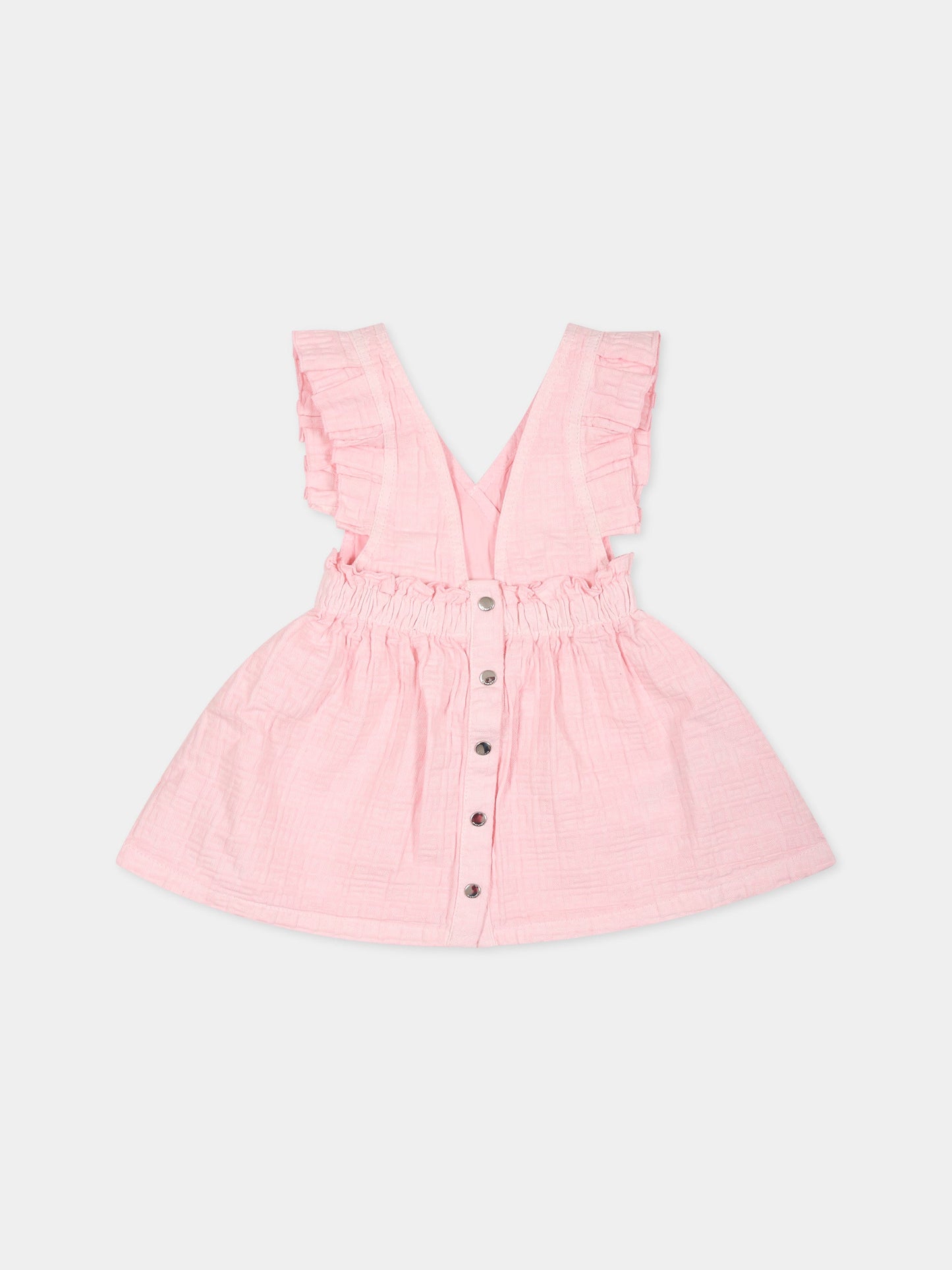 Completo multicolor per neonata con logo,Givenchy Kids,H08038 44Z