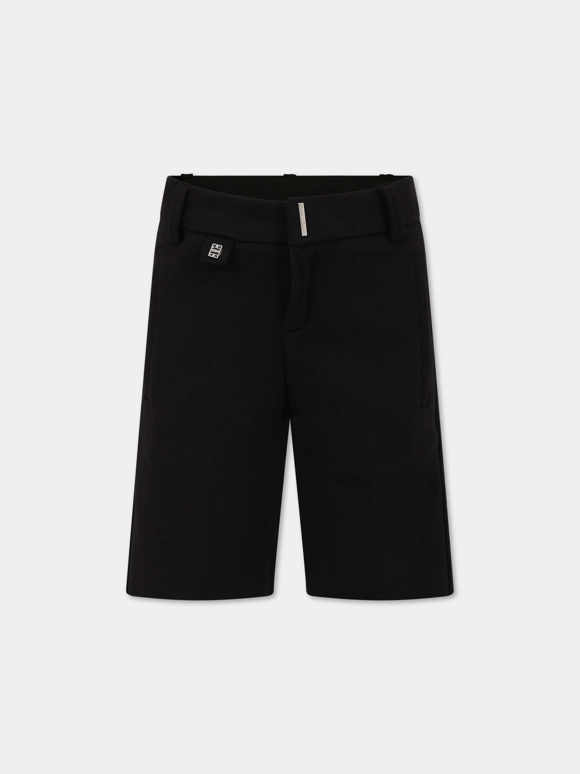 Shorts nero per bambino con logo,Givenchy Kids,H24223 09B