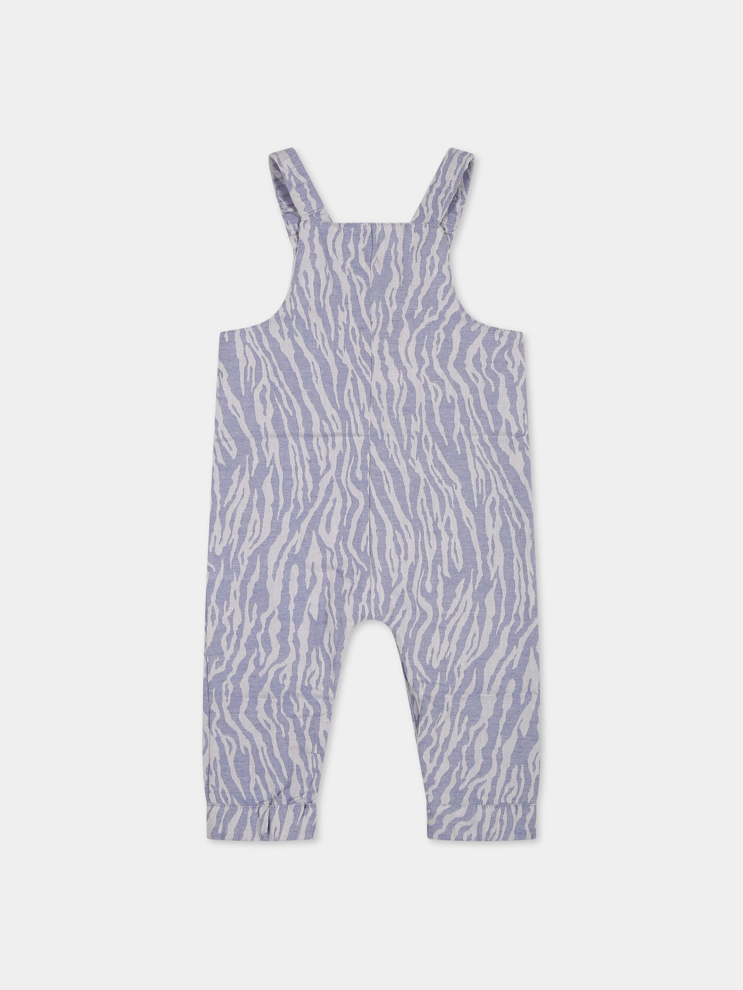 Completo multicolor per neonato con tigre e logo,Kenzo Kids,K98099 78P