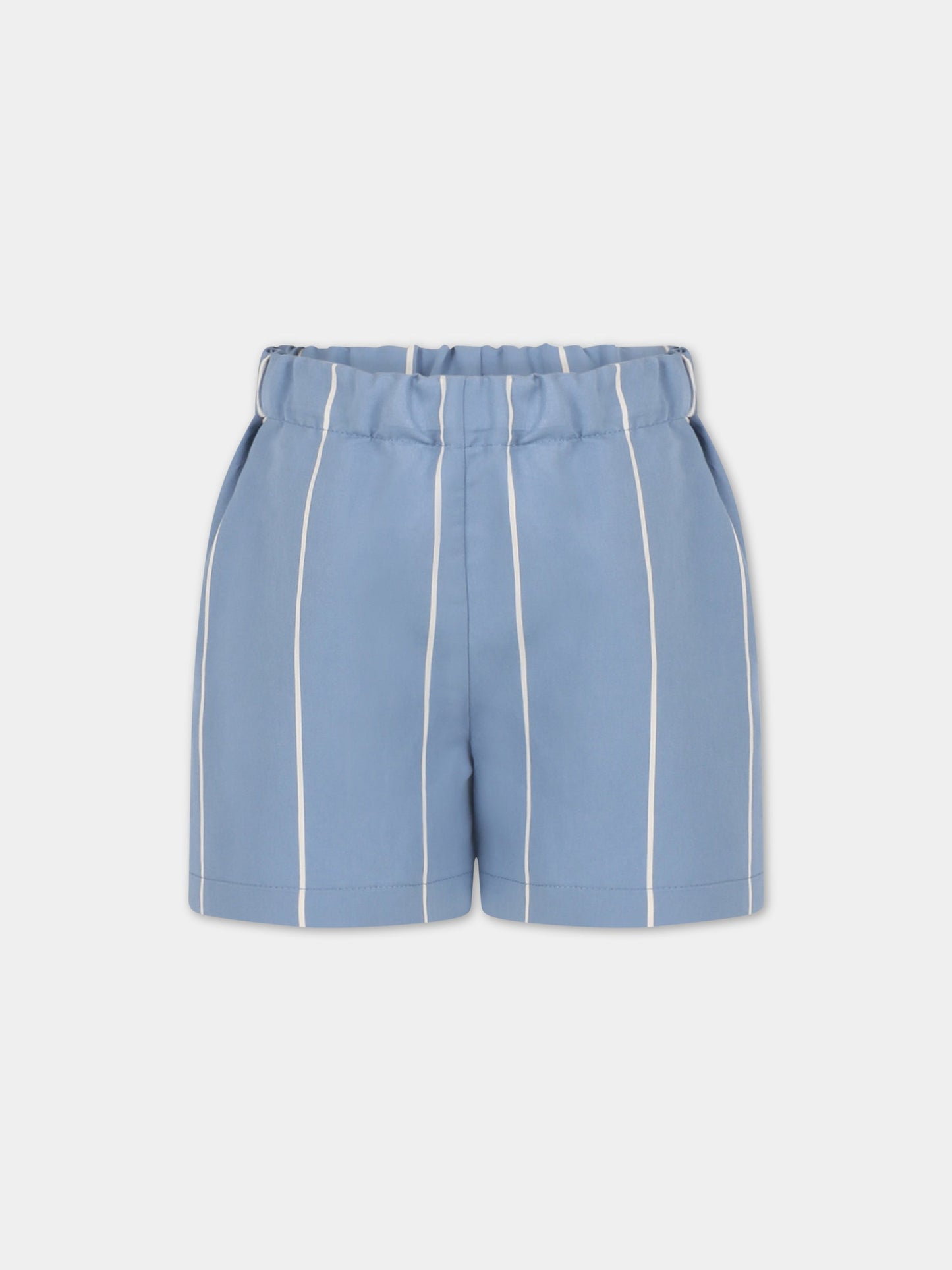 Shorts celesti per bambino,Douuod Kids,DS6Q19 P0228 603AV