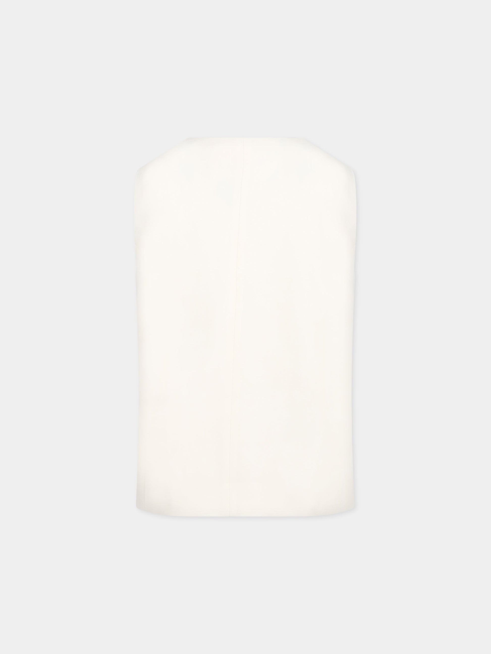 Panciotto bianco per bambina,Douuod Kids,DS2P62 K0118 106