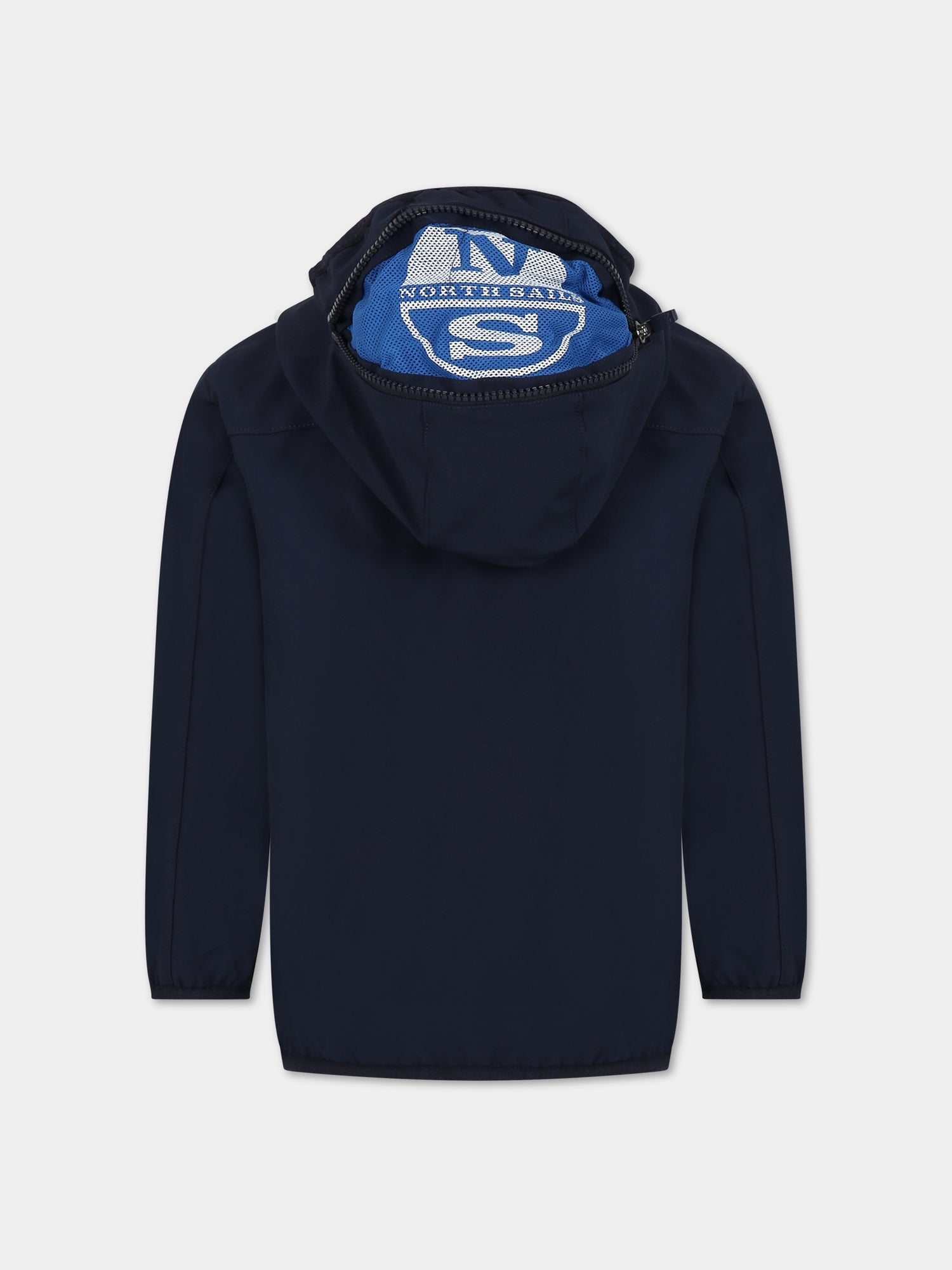Giubbotto blu per bambino con logo,North Sails,701900 000 0802