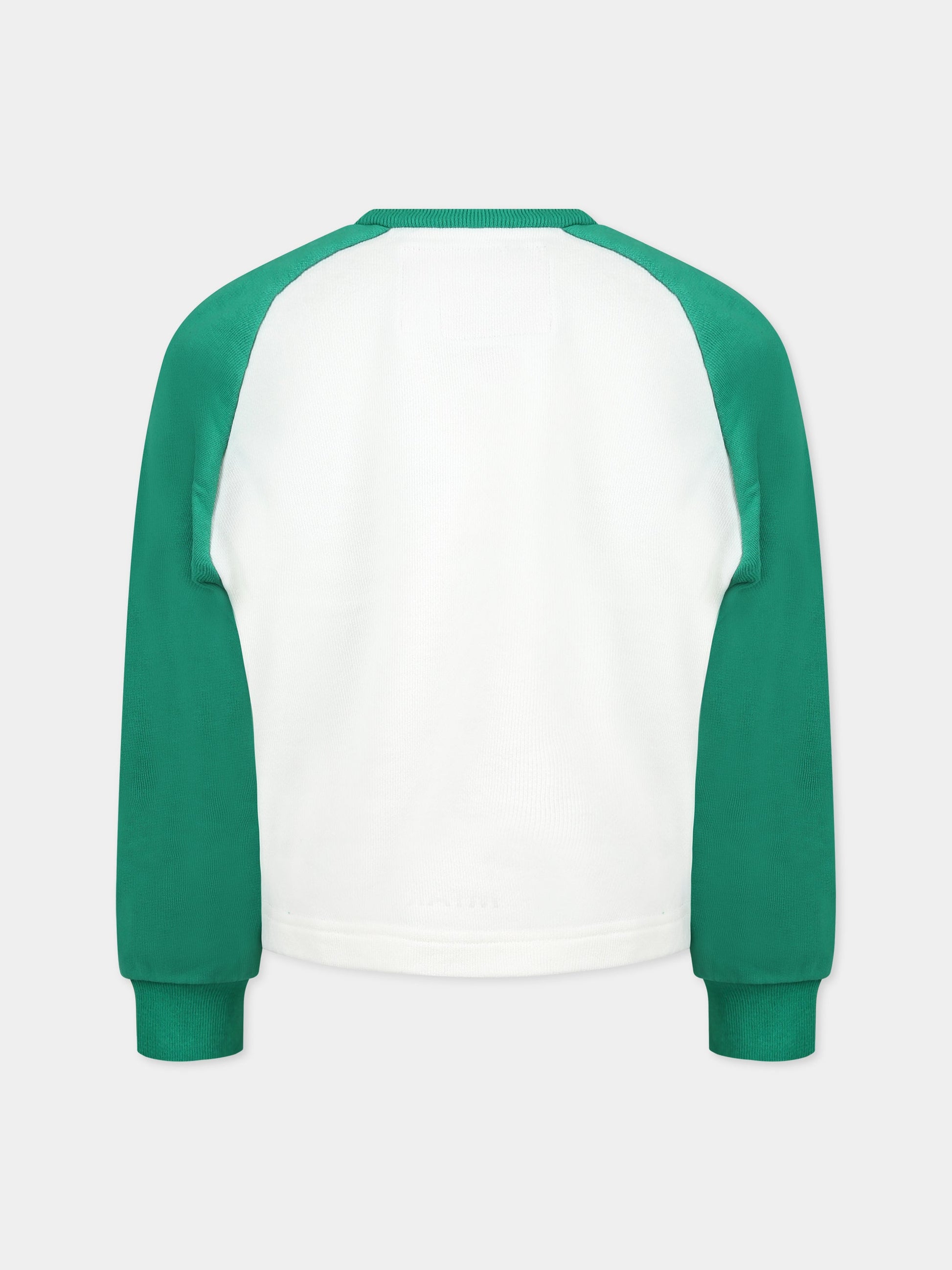 Felpa multicolor per bambino con stampa e logo,Myar,MY0068 MY063 MY10A