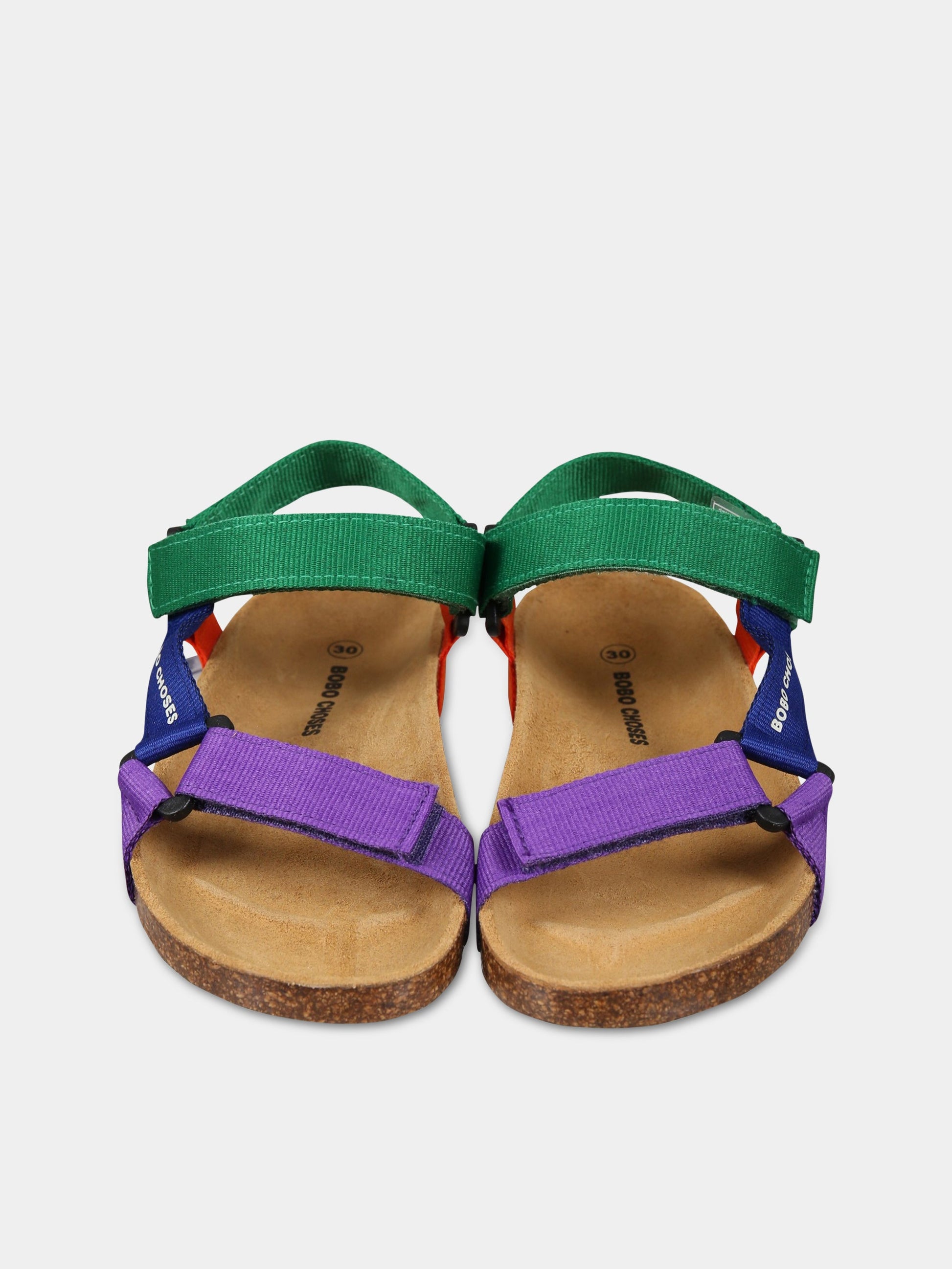 Sandali multicolor per bambini con logo,Bobo Choses,123AI020