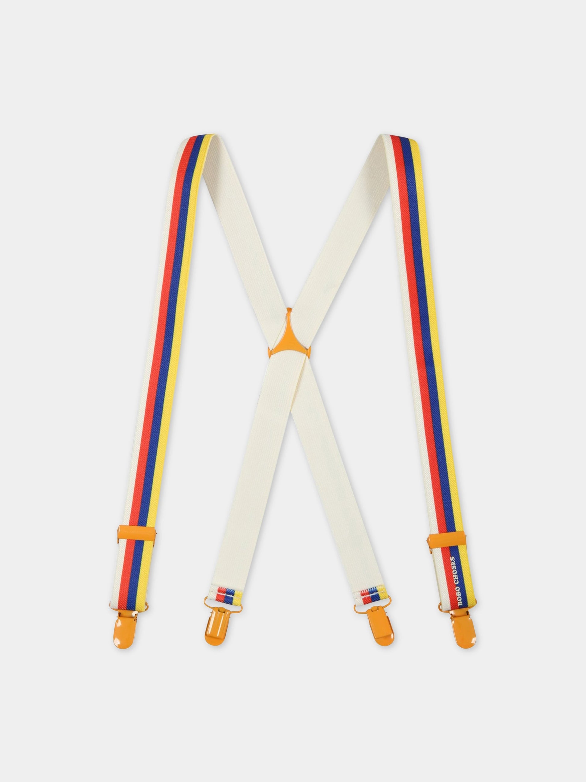 Bretelle multicolor bambino con logo,Bobo Choses,123AI043