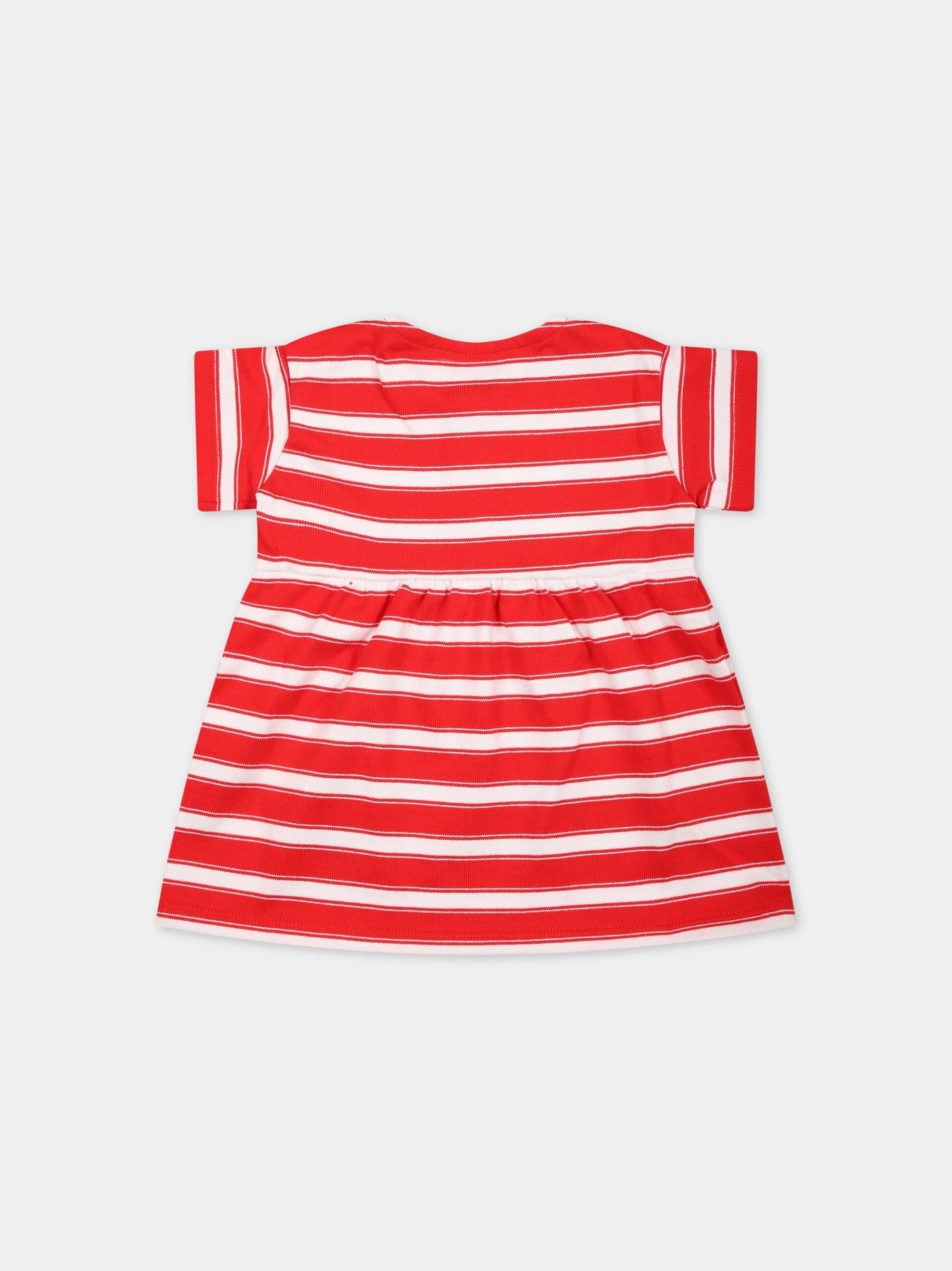 Vestito multicolor per neonata,Petit Bateau,A0753 PEPS/MARSHMALLOW
