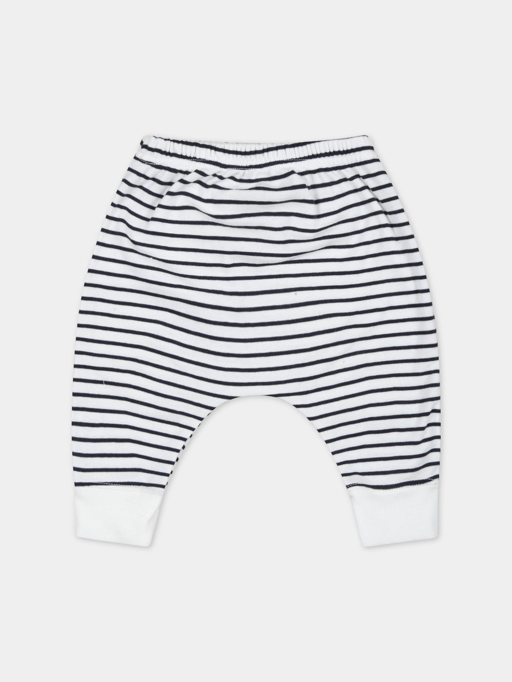 Set multicolor per neonati con coniglio,Petit Bateau,A07KP VARIANTE 1