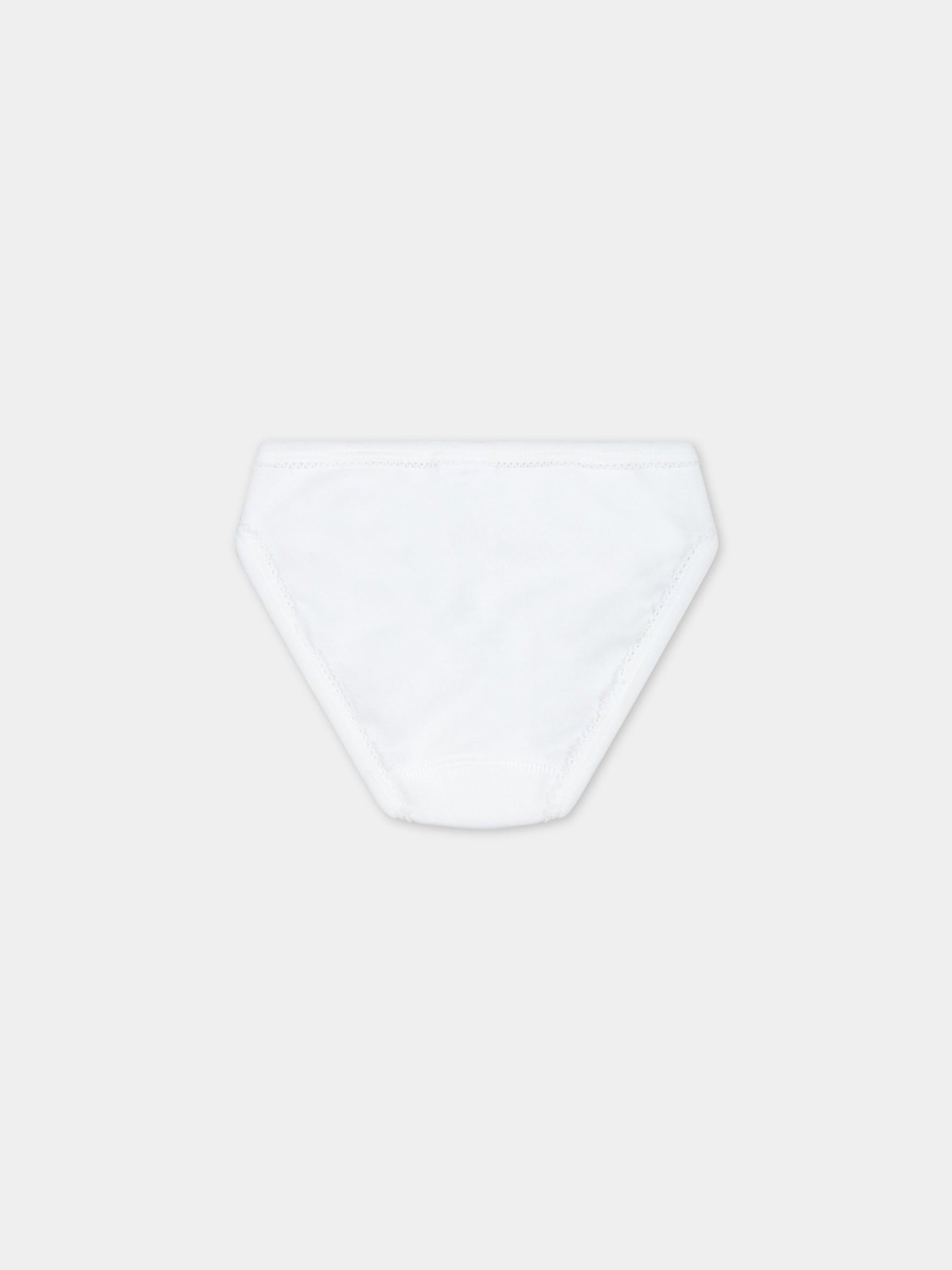 Set multicolor per bambina con disegni,Petit Bateau,A07A3 VARIANTE 1