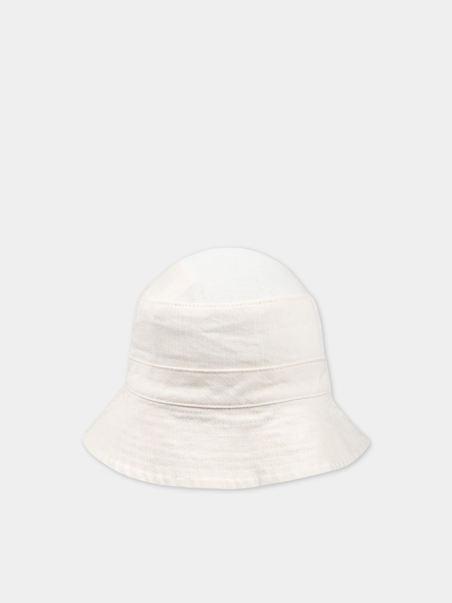 Cappello avorio per neonati con logo,Petit Bateau,A06RG AVALANCHE