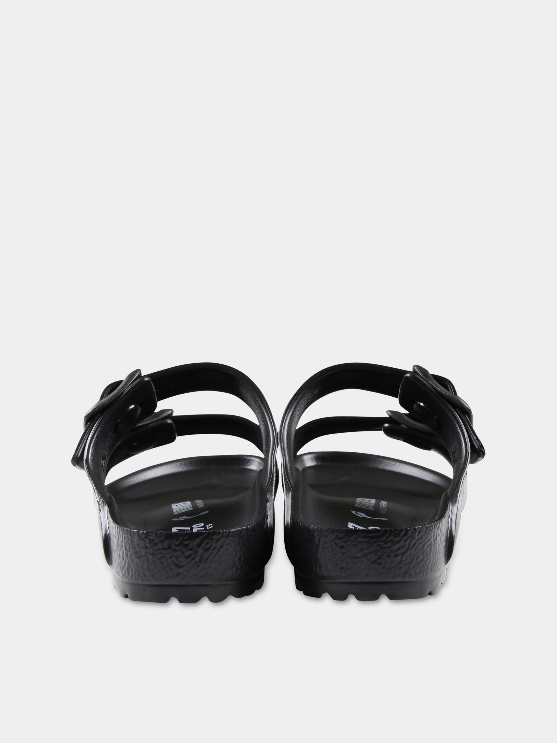 Sandali neri  Arizona Eva Kids  per bambini con logo,Birkenstock,1018924