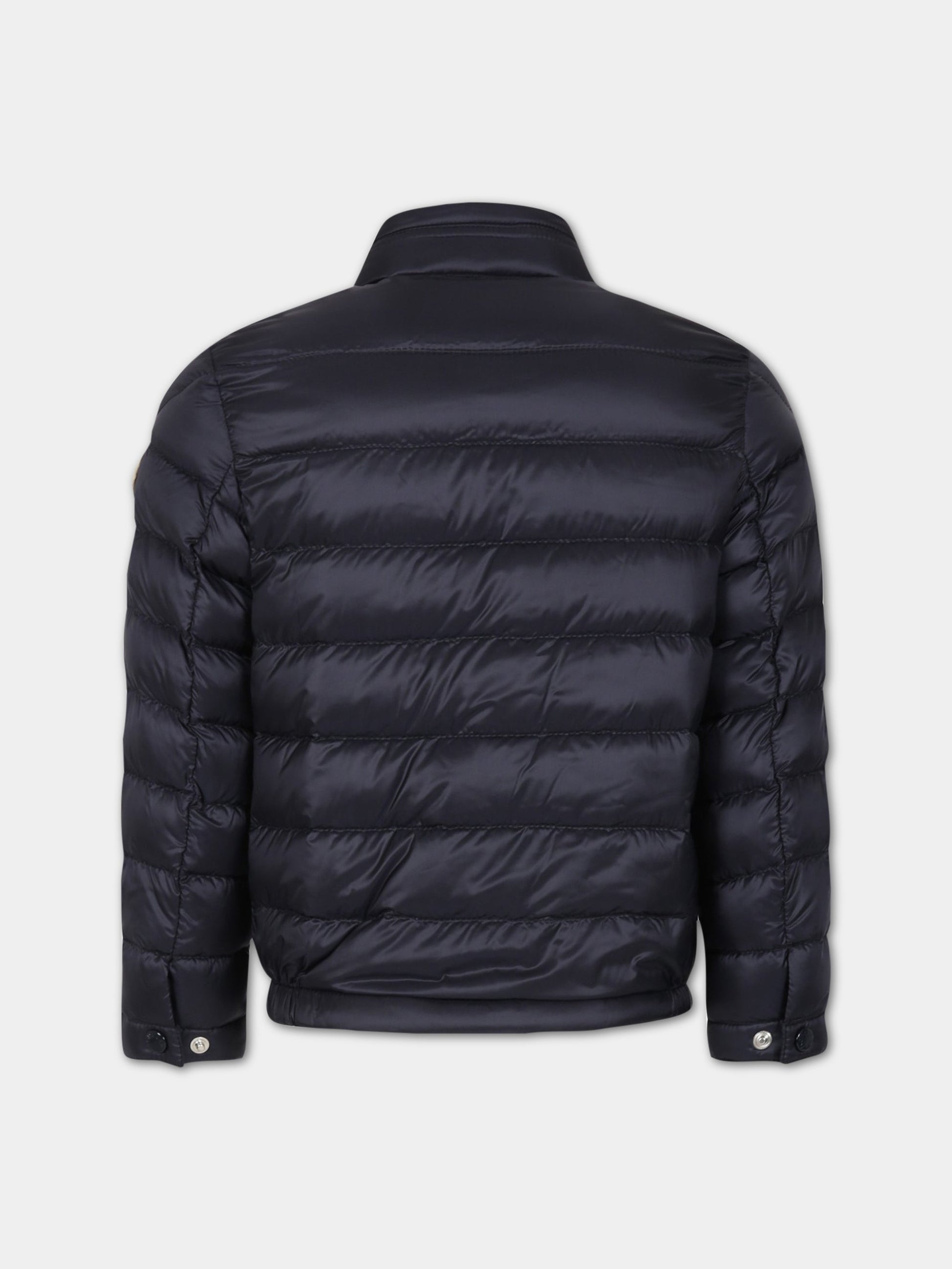 Piumino blu per bambino,Moncler Kids,954 1A00099 53334 742