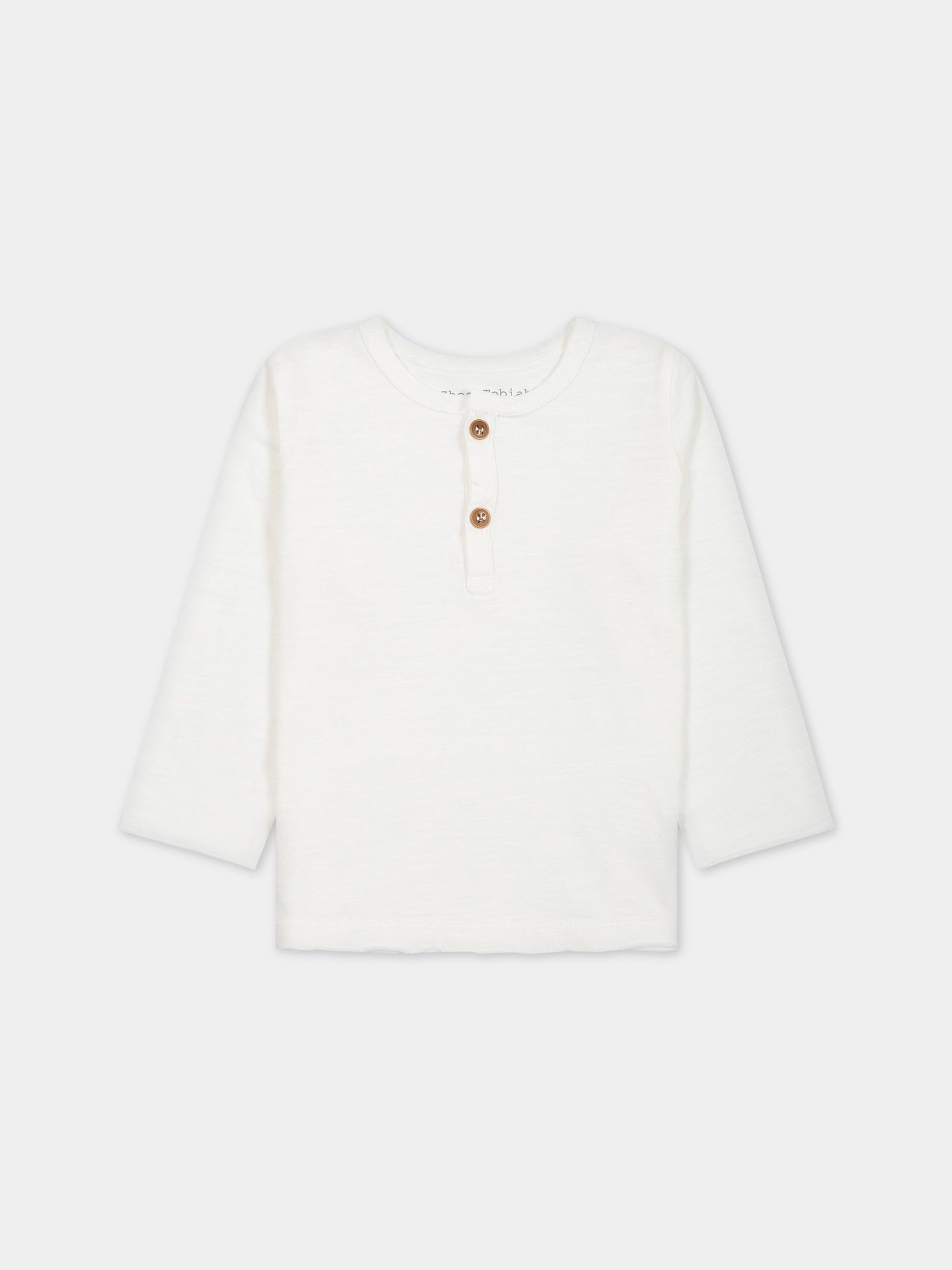 T-shirt bianco per neonato,Zhoe & Tobiah,CJ8 1