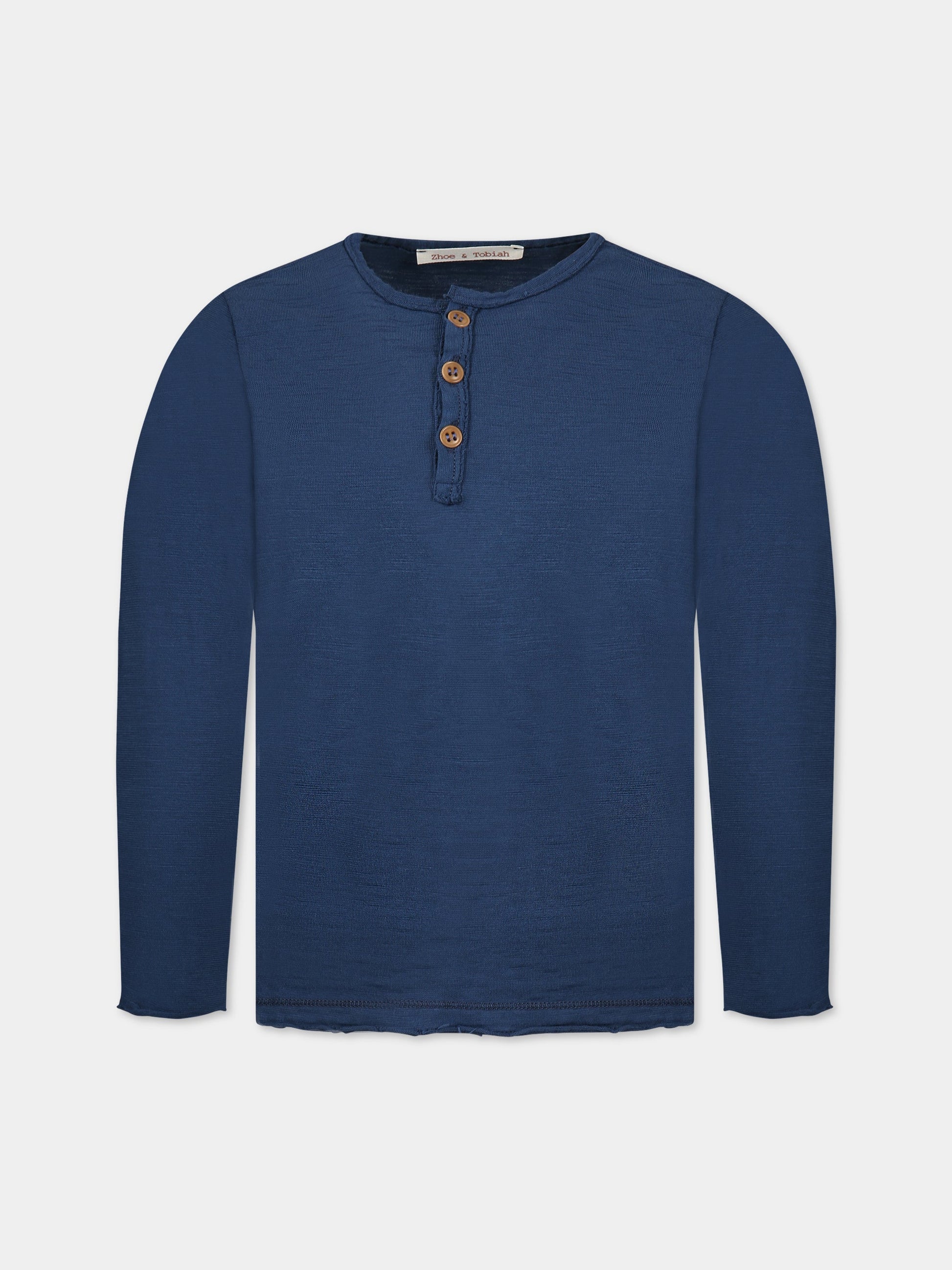 T-shirt blu per bambino,Zhoe & Tobiah,CJ8 11