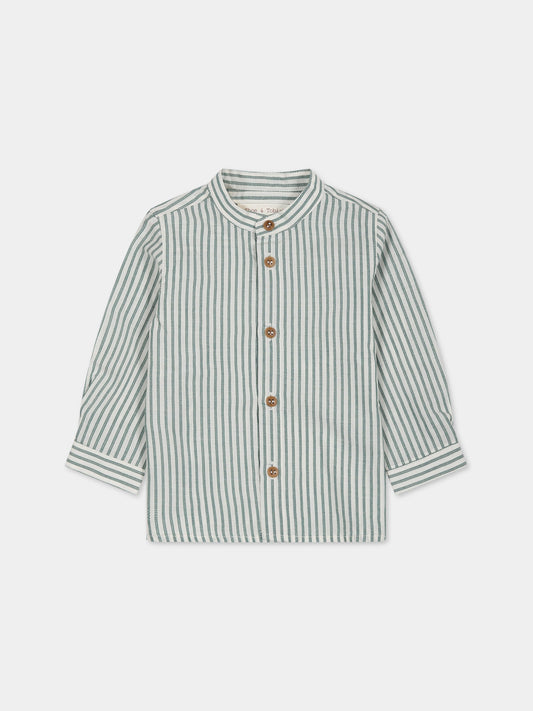 Camicia verde per neonato,Zhoe & Tobiah,SCO6 354
