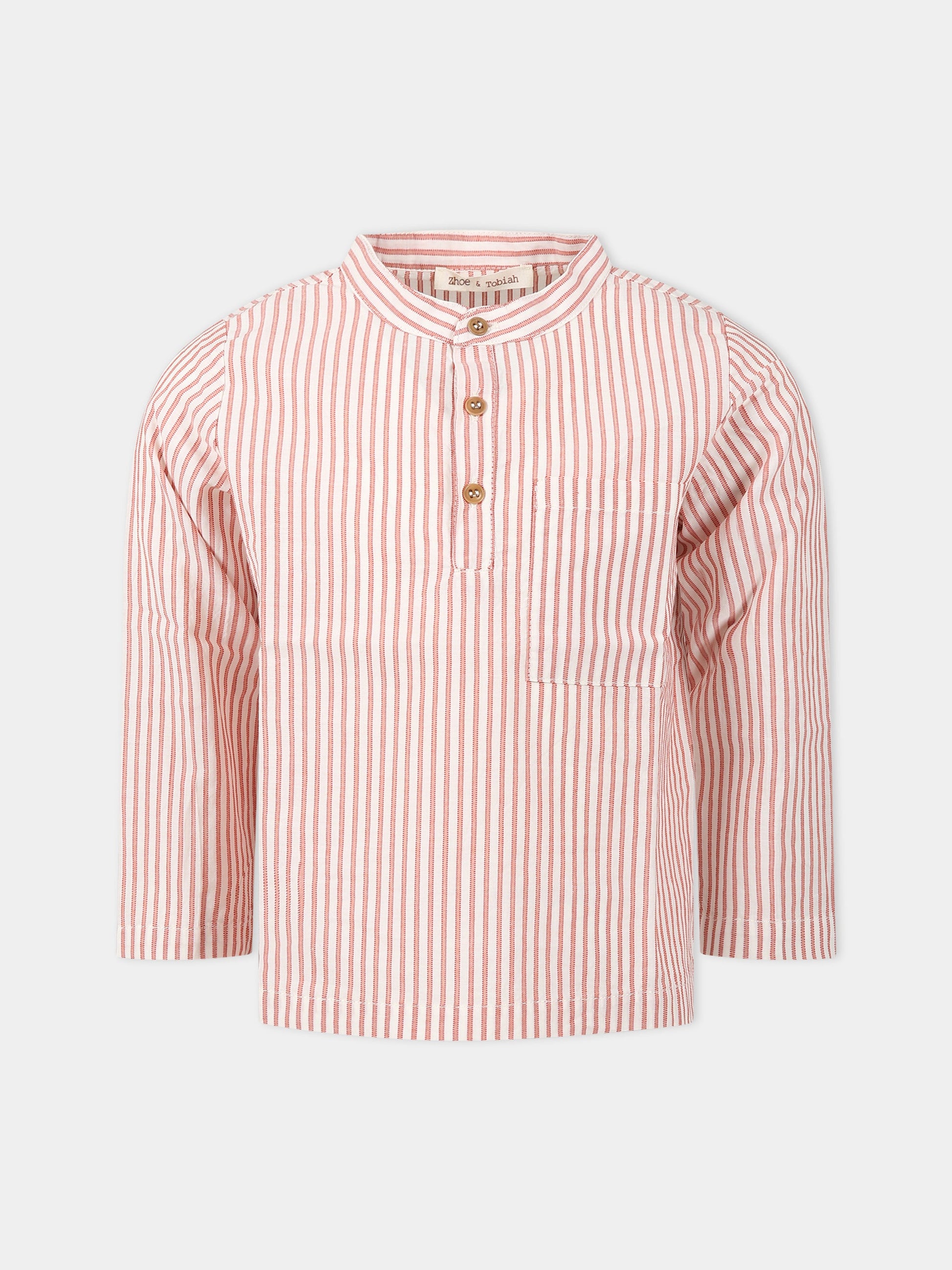 Camicia marrone per bambino,Zhoe & Tobiah,SCO5 99