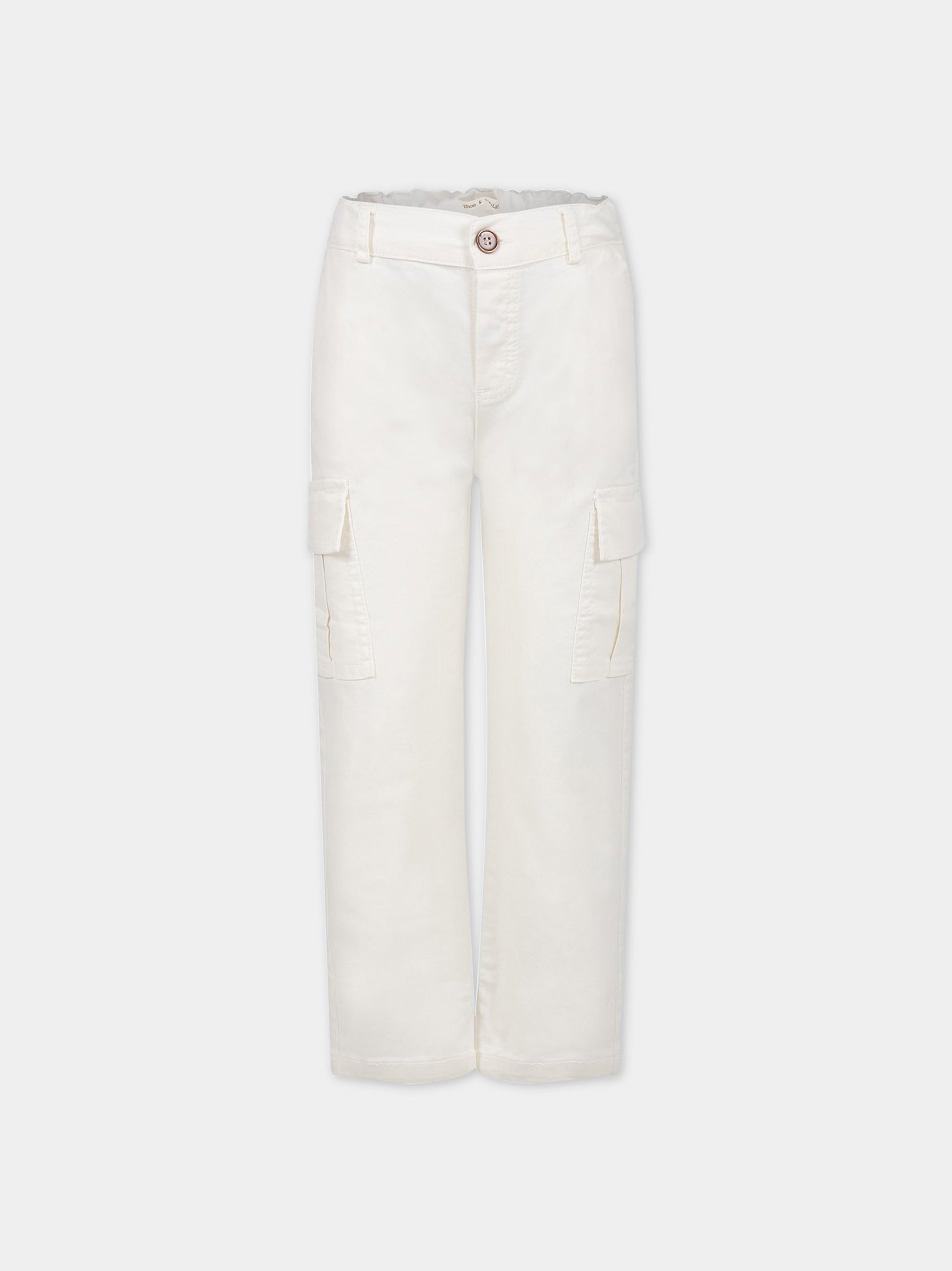 Pantaloni  bianchi per bambino,Zhoe & Tobiah,JPS8 1