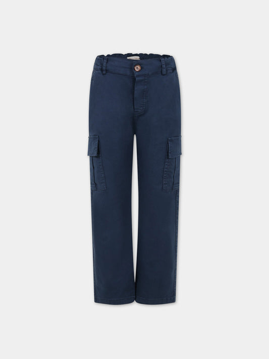 Pantaloni blu per bambino,Zhoe & Tobiah,JPS8 11