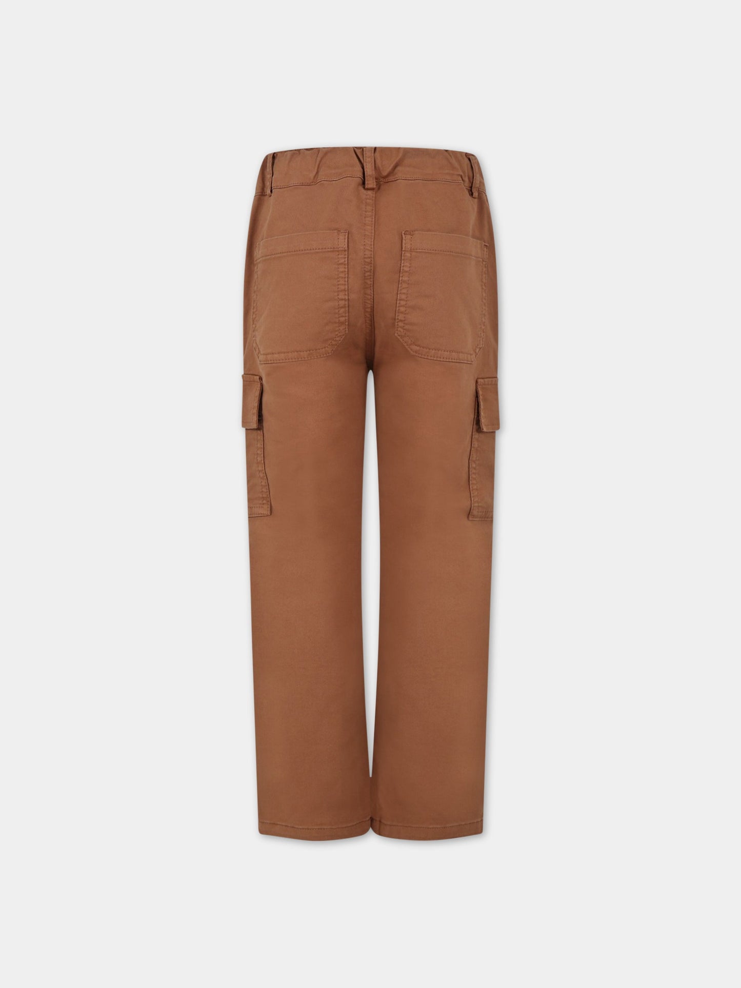 Pantaloni marroni per bambino,Zhoe & Tobiah,JPS8 358