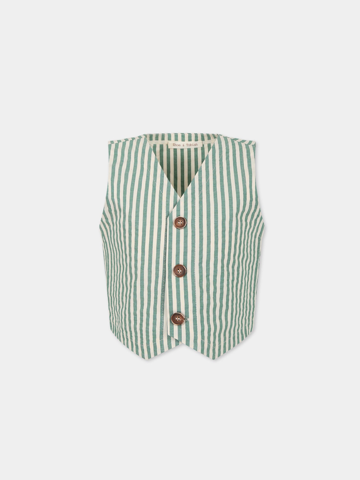 Panciotto verde per bambinoo,Zhoe & Tobiah,SER5 354