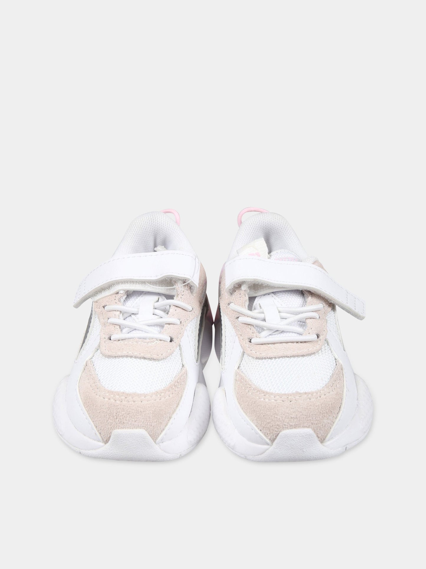 Sneakers bianche per bambina con logo,Puma,PU391986 391986 01