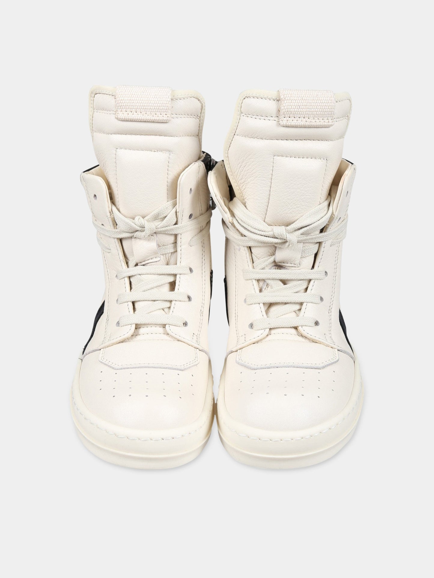 Sneakers beige per bambini,Rick Owens,BG01C7897 LMU 1191