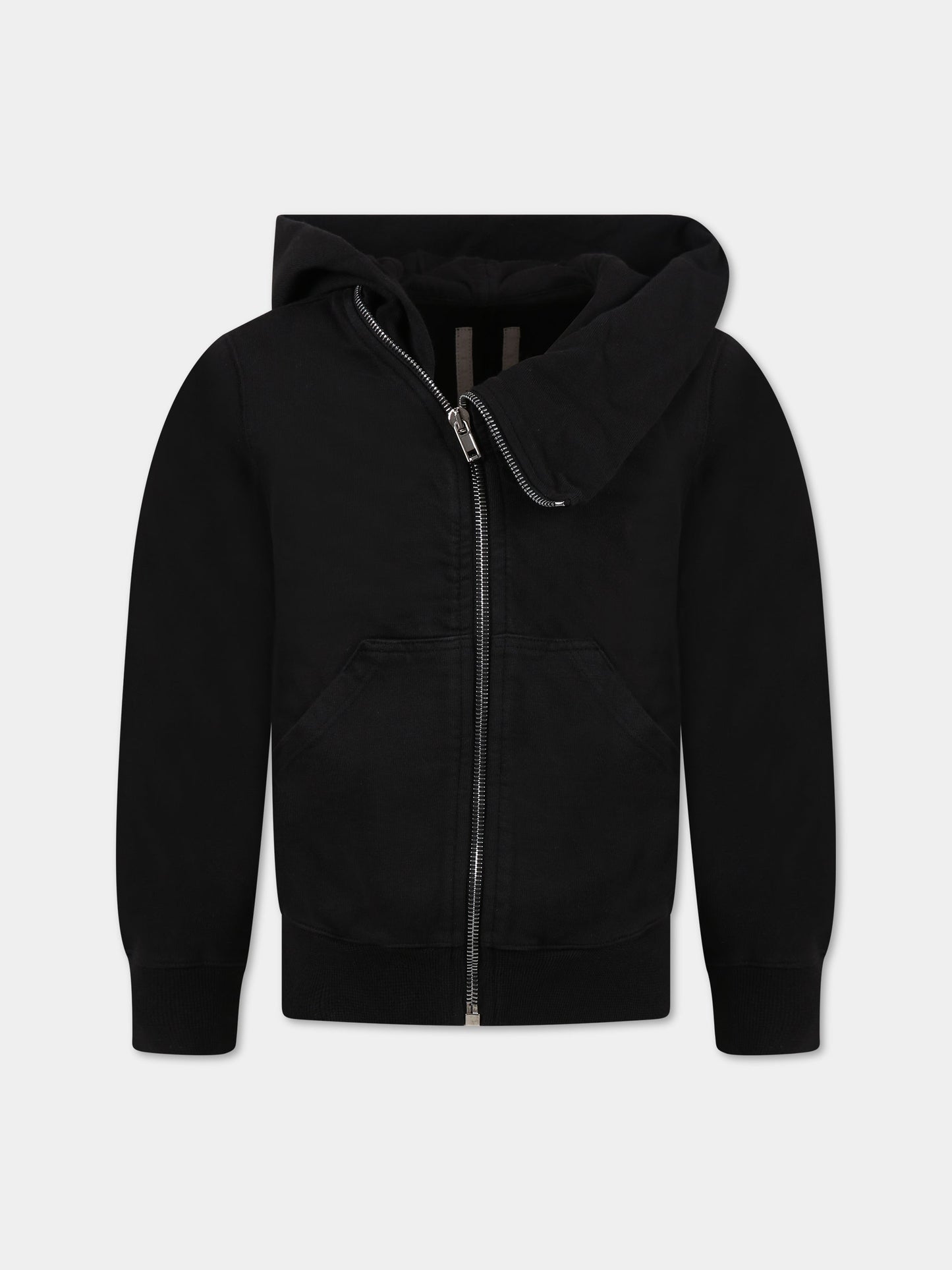 Felpa nera per bambino,Rick Owens,BG01C7286 RIG 09