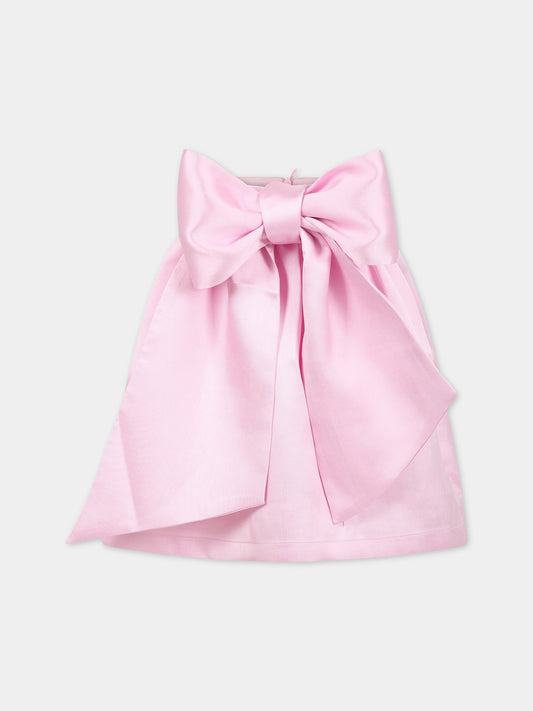 Gonna elegante rosa per bambina,Caroline Bosmans,SS23 3010 31 3000